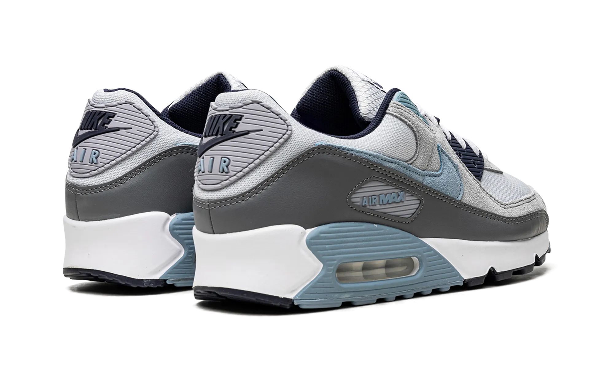 Air Max 90 "Pure Platinum Warm Blue" check - design shoes