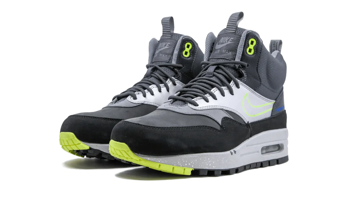 AIR MAX 1 MID SNKRBT P MNS WMNS "Black Volt" supination - correcting shoes
