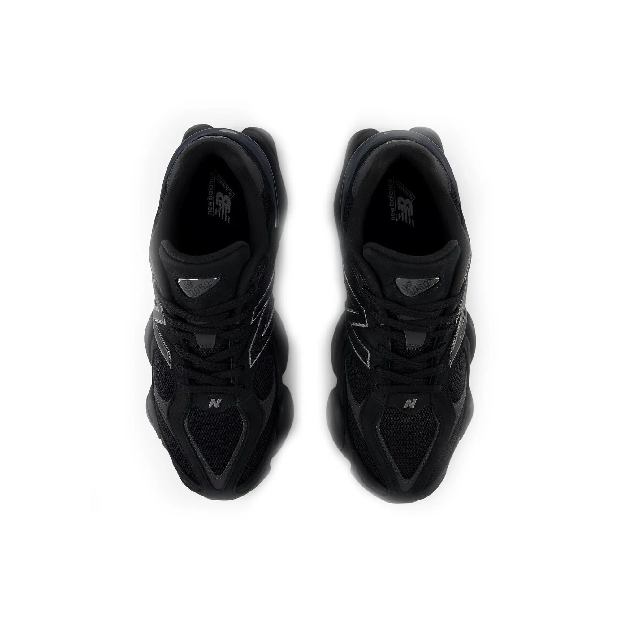 New Balance 9060 'Black Cement' (2025) speed - oriented shoe goal running on a treadmill at the gym shoes