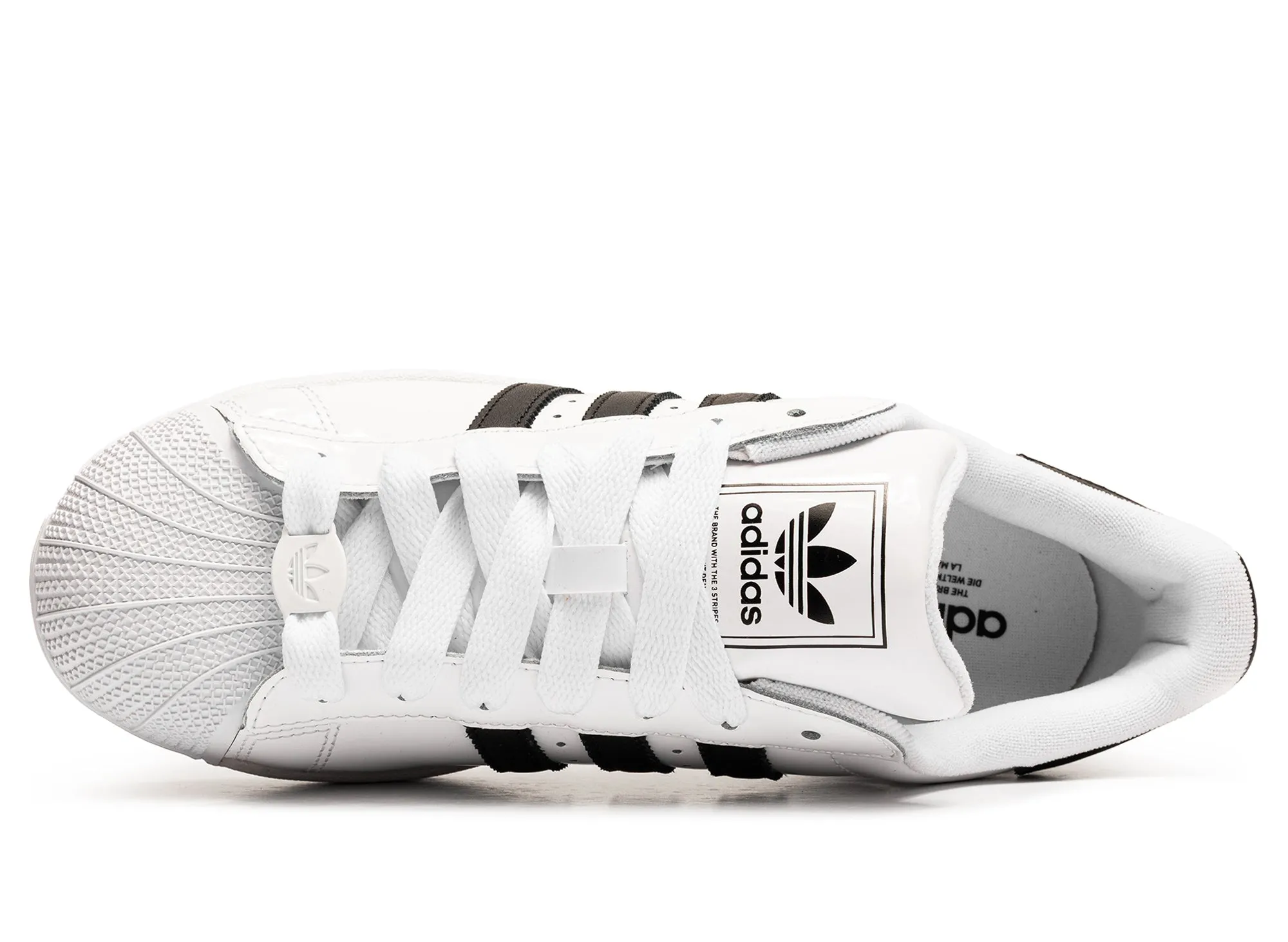 Adidas Superstar II  patent leather Waterproof Daily Walk