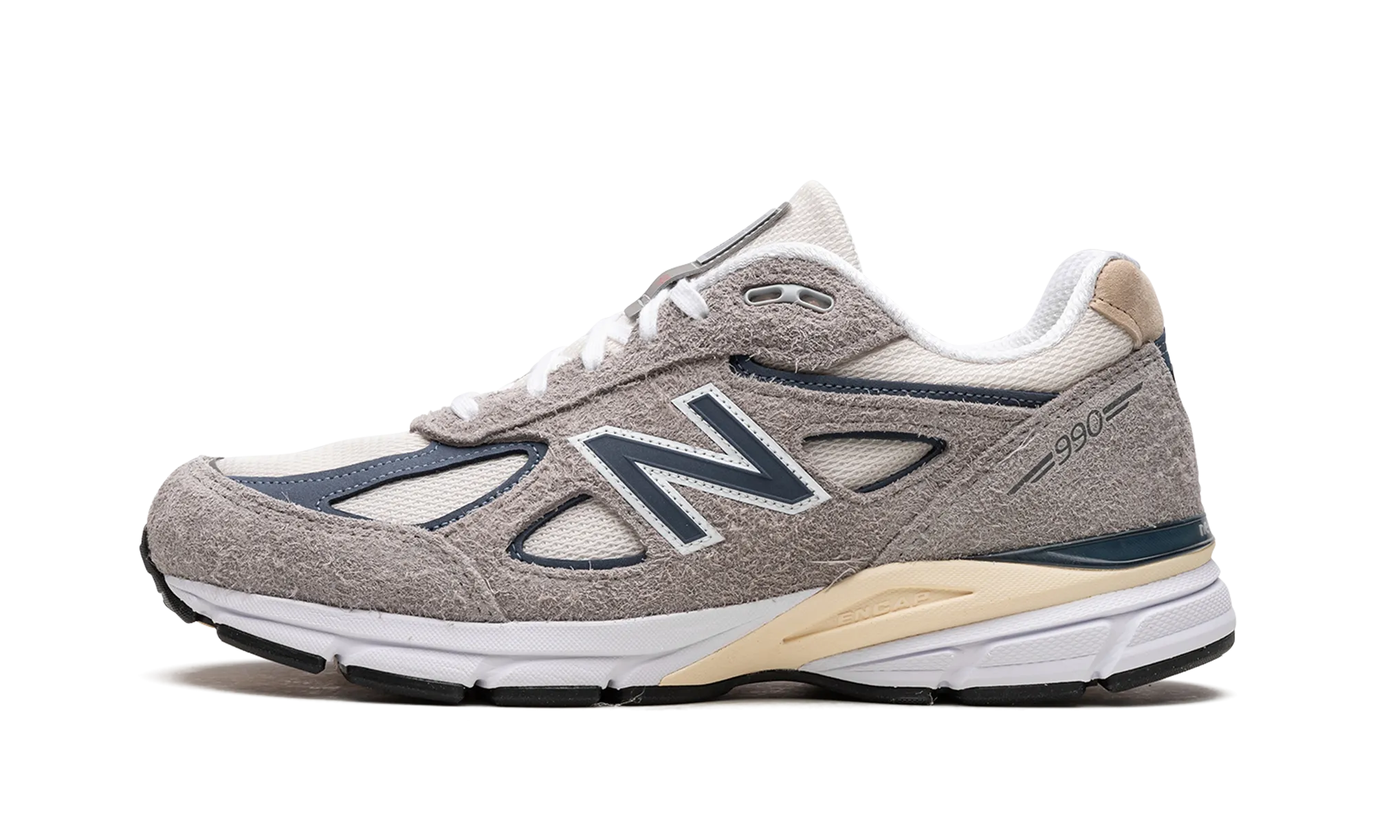 fitness - enthusiast velcro shoes 990v4 "Made in USA - Grey/Navy"
