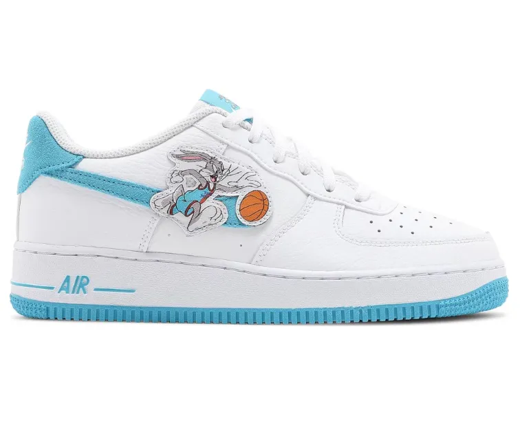 GS Nike Air Force 1 (Hare Space Jam) Tension Dispersing Outsole