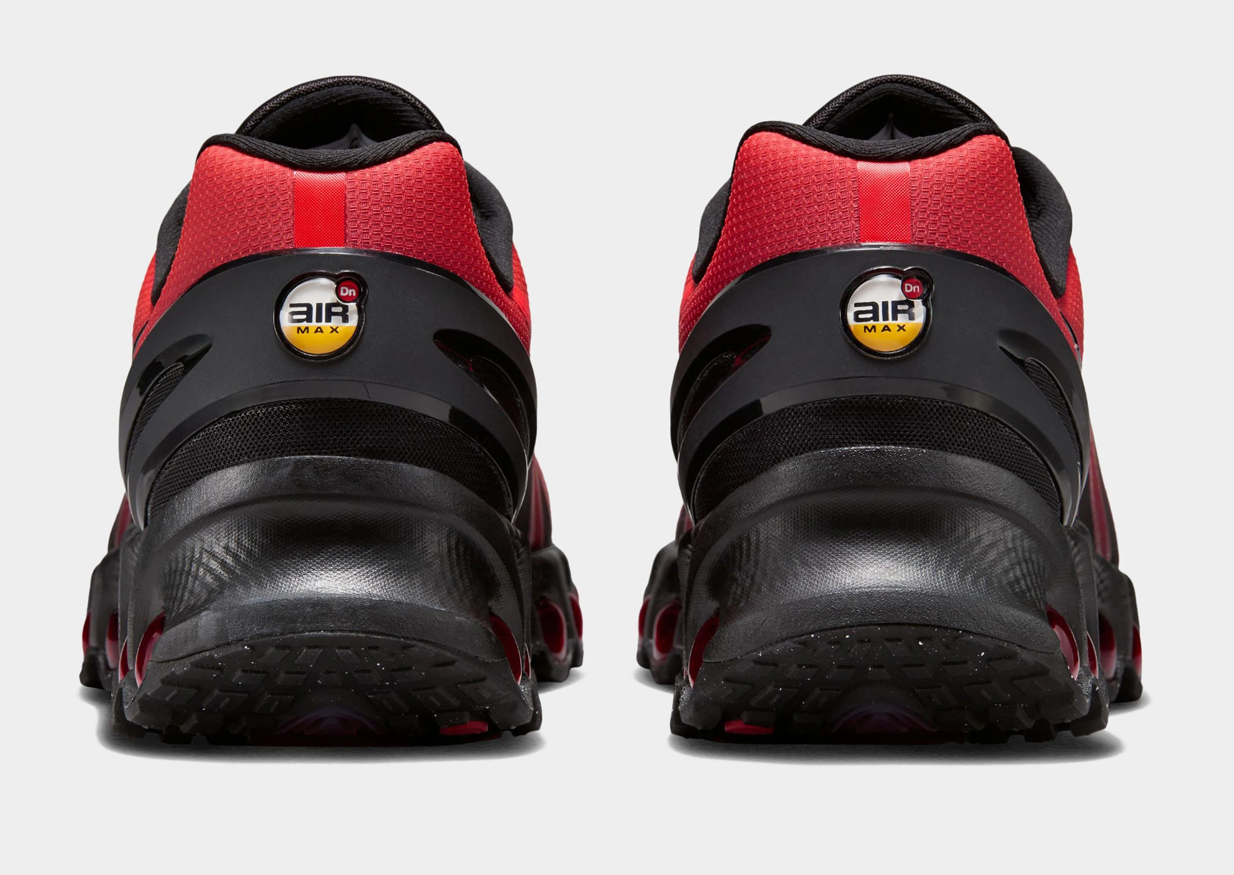 Air Max DN8 running in a butte area shoes