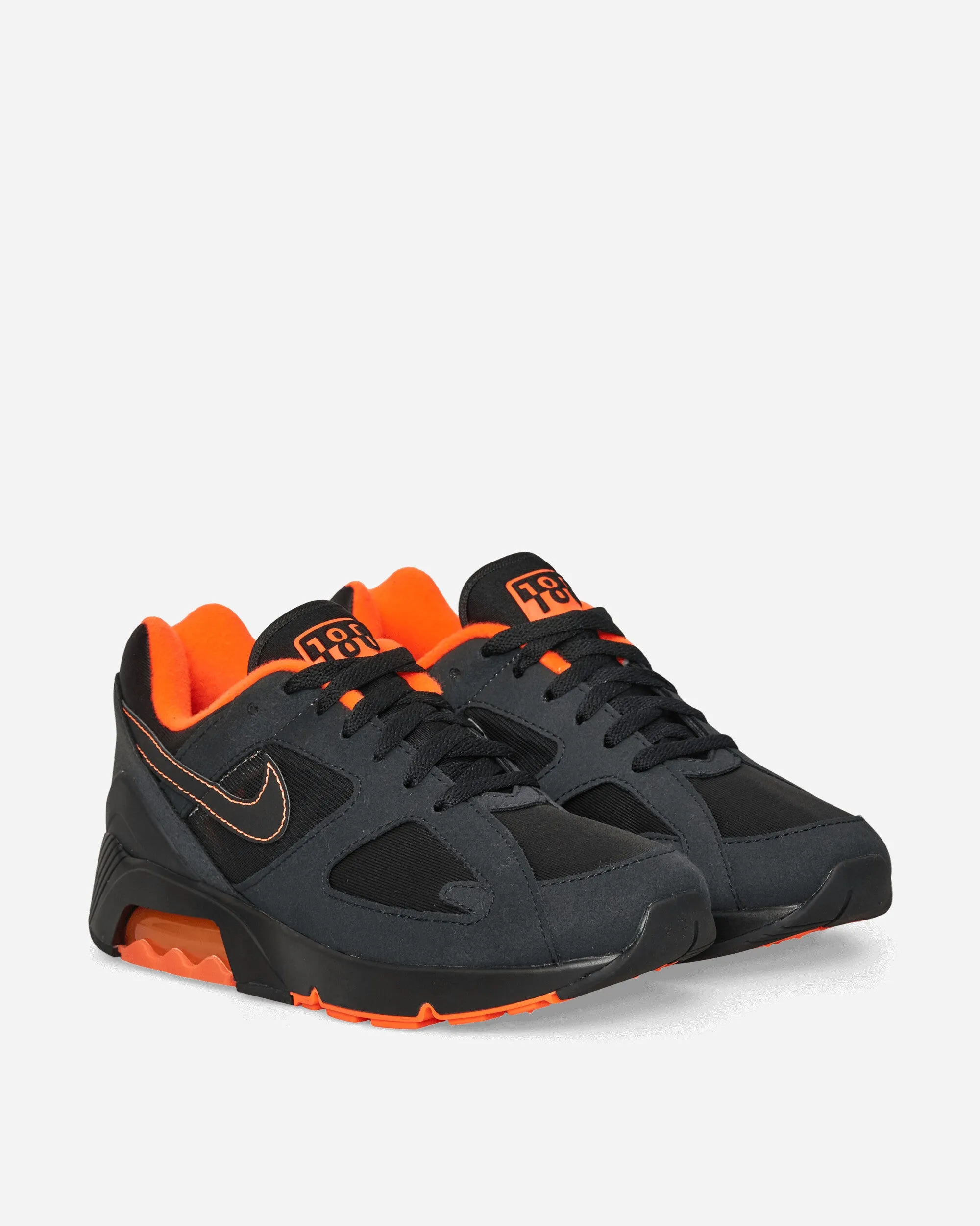 Air 180 Sneakers Black / Hyper Crimson Fashion Staple