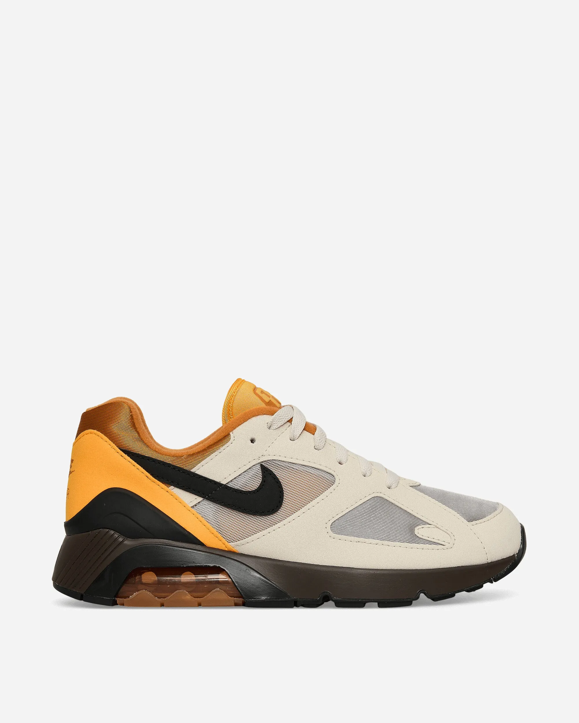 Air 180 Sneakers Light Orewood Brown / Sundial LaceUpDesign Rubber Traction Pattern