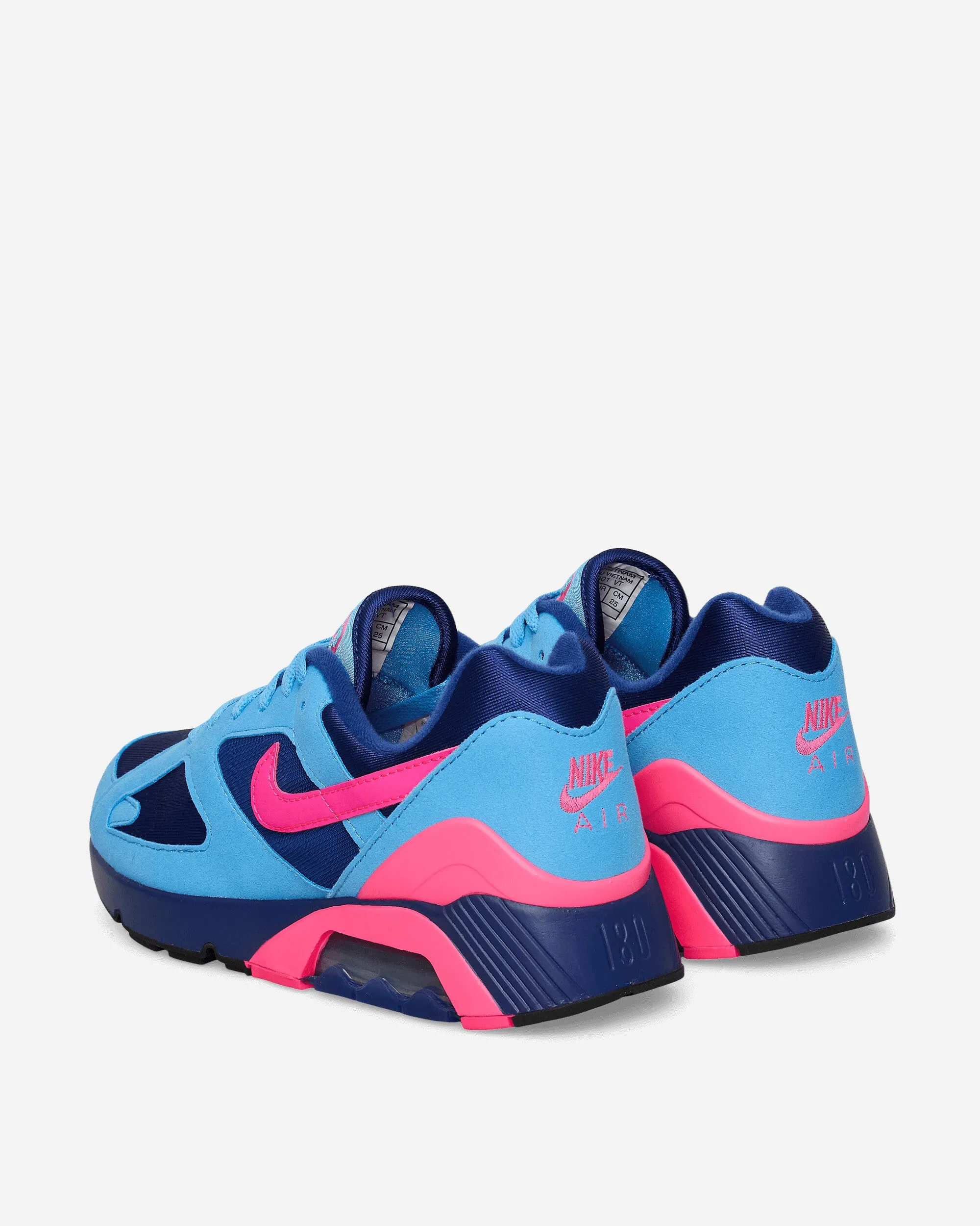 Air 180 Sneakers University Blue / Hyper Pink Motion Freedom