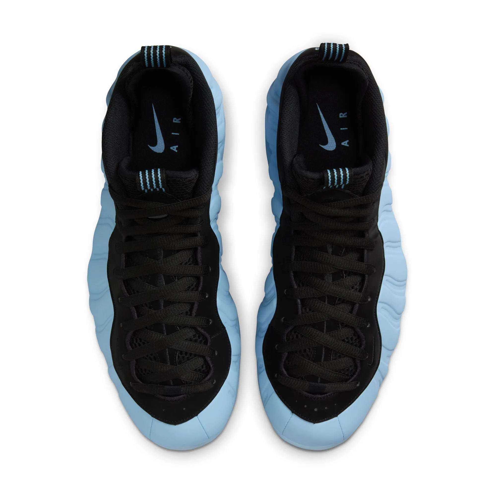 customization - level Air Foamposite One 'Psychic Blue'