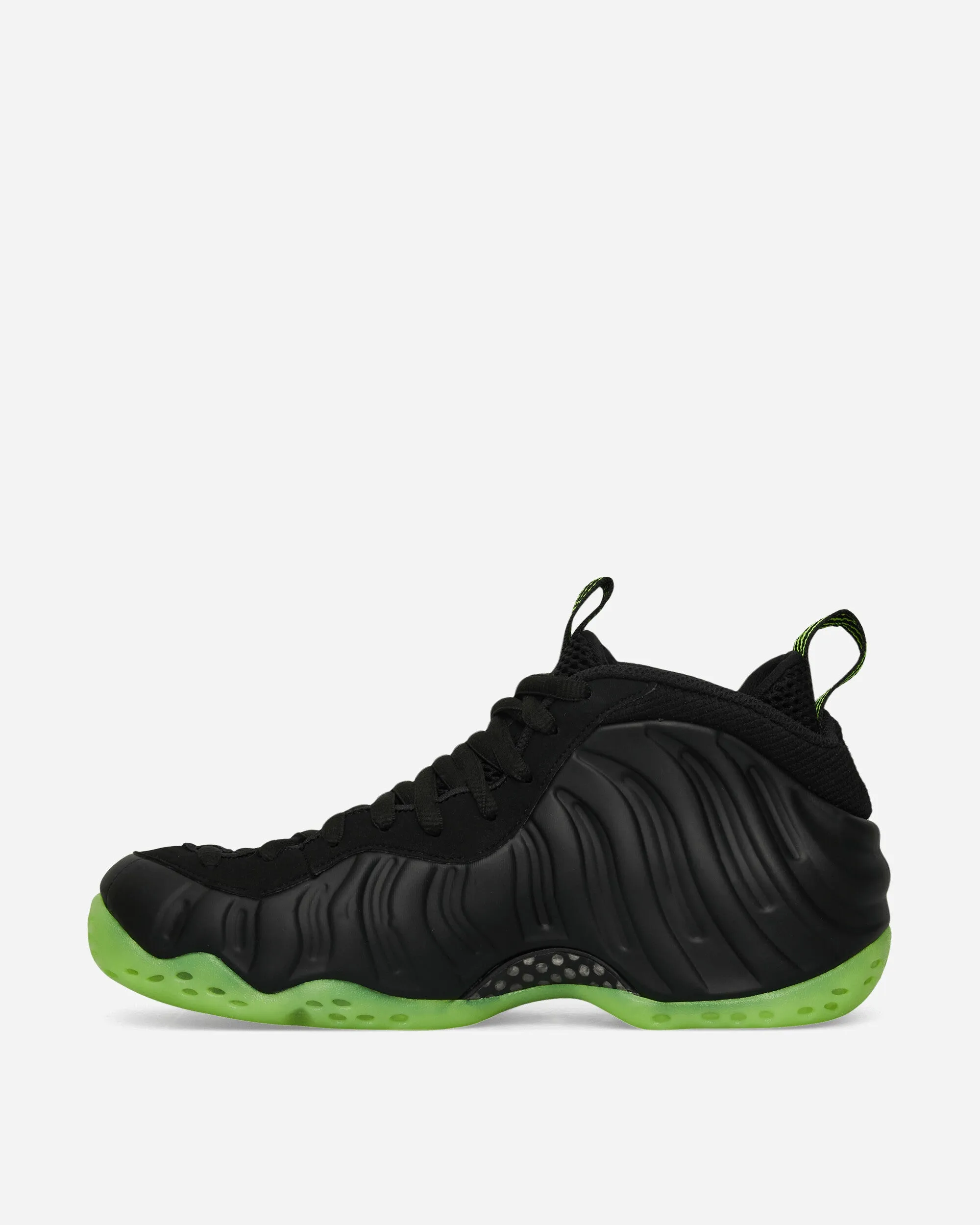 Stable Frame Ergo Support Air Foamposite One Sneakers Black / Volt