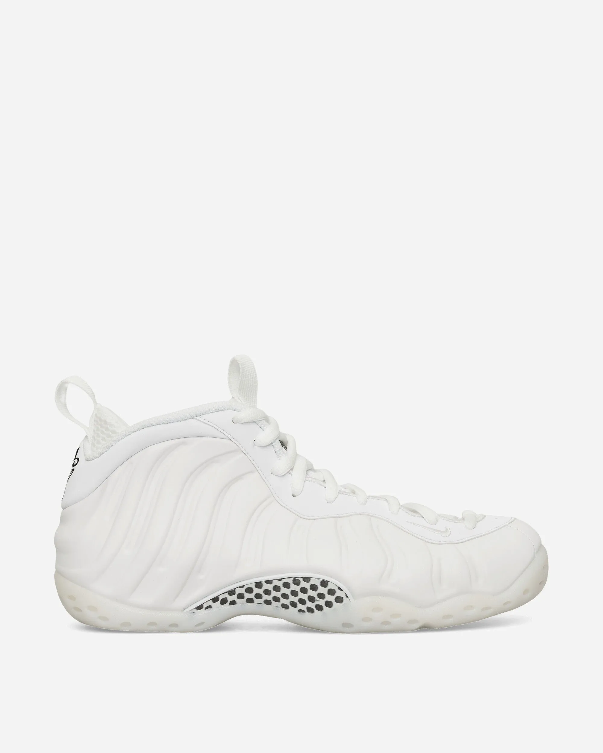 Air Foamposite One Sneakers Triple White Comfort Fit Socks All-Day Flexibility