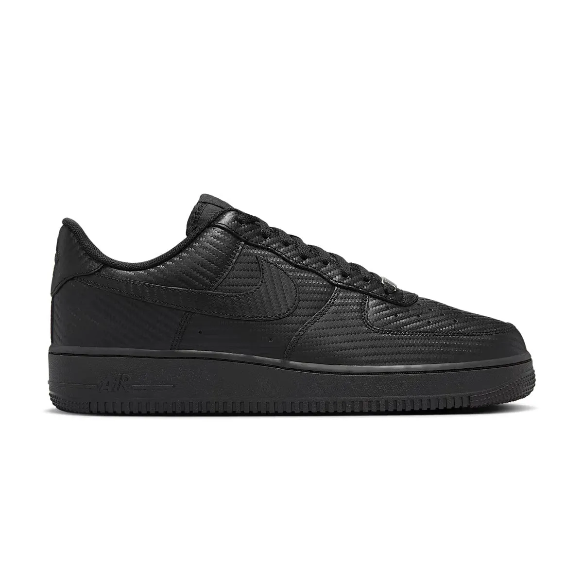 Air Force 1 '07 'Black Carbon Fibre' Reliable Traction