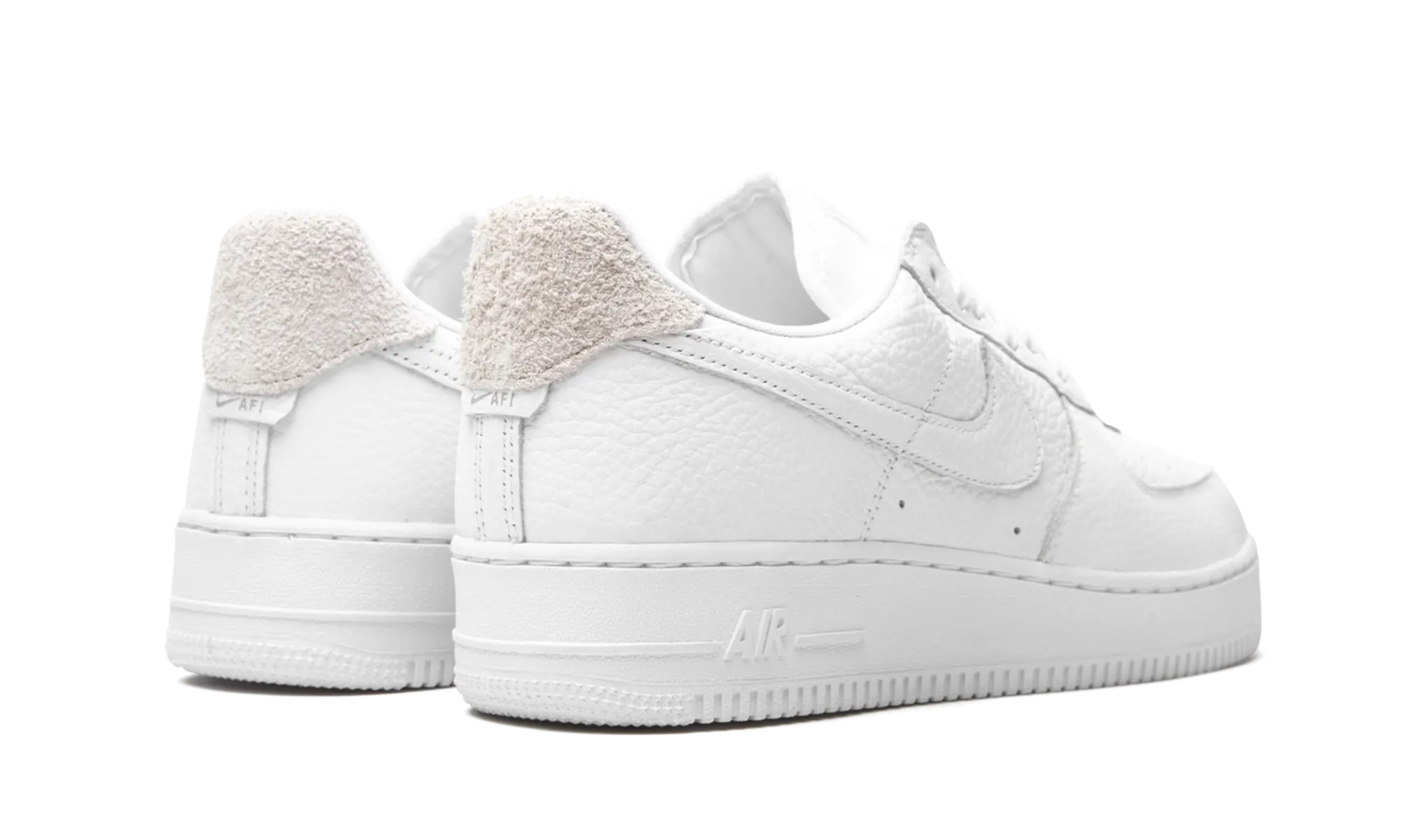 Recycled Outsole Material Resilient Pace Air Force 1 '07 Craft "Summit White / Vast Grey"