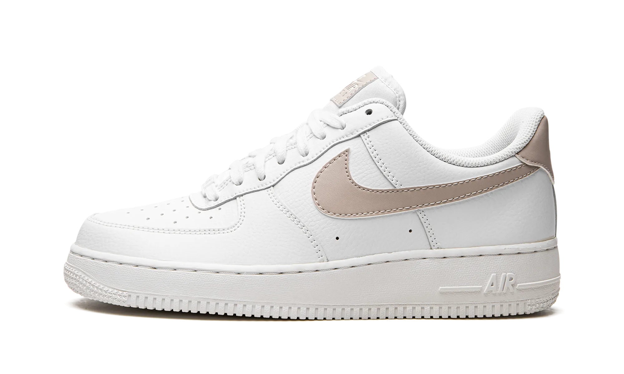 AIR FORCE 1 '07 LO WMNS "White Fossil Stone (W)" Impact Resistant Toe Guard Basic Fit