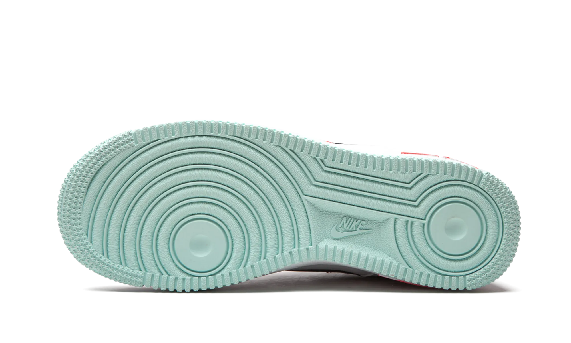 Air Force 1 '07 LV8 GS "White / Atomic Pink" Asymmetric Lacing Designs