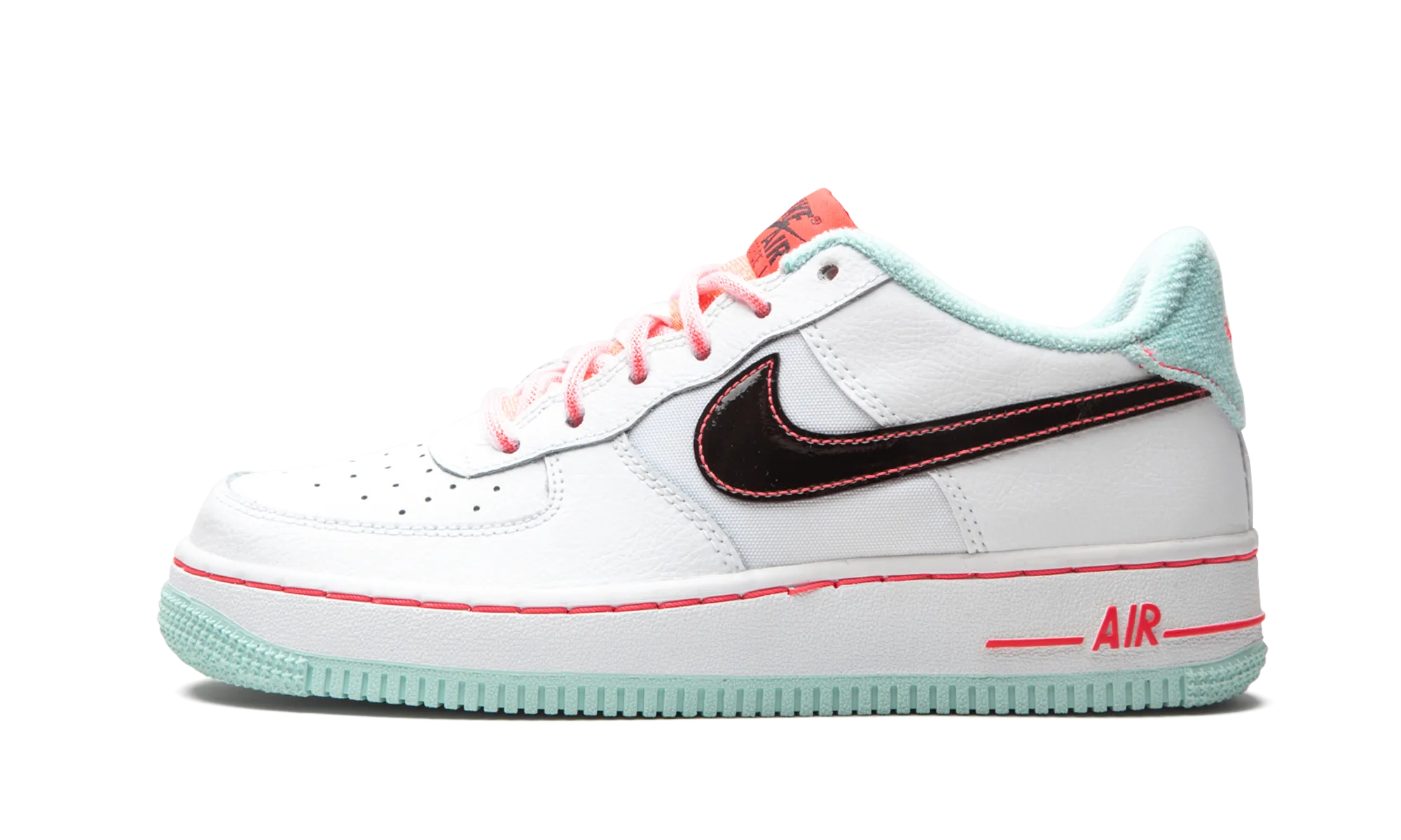 Daily Routine Comfortable Workout Air Force 1 '07 LV8 GS "White / Atomic Pink"