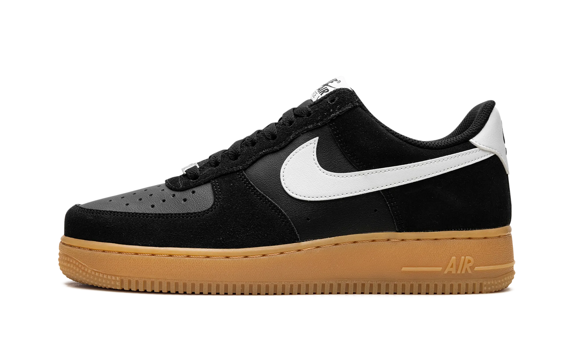 Air Force 1 '07 LV8 "Black Suede" Comfort Upper Design Quick Drying Fabric