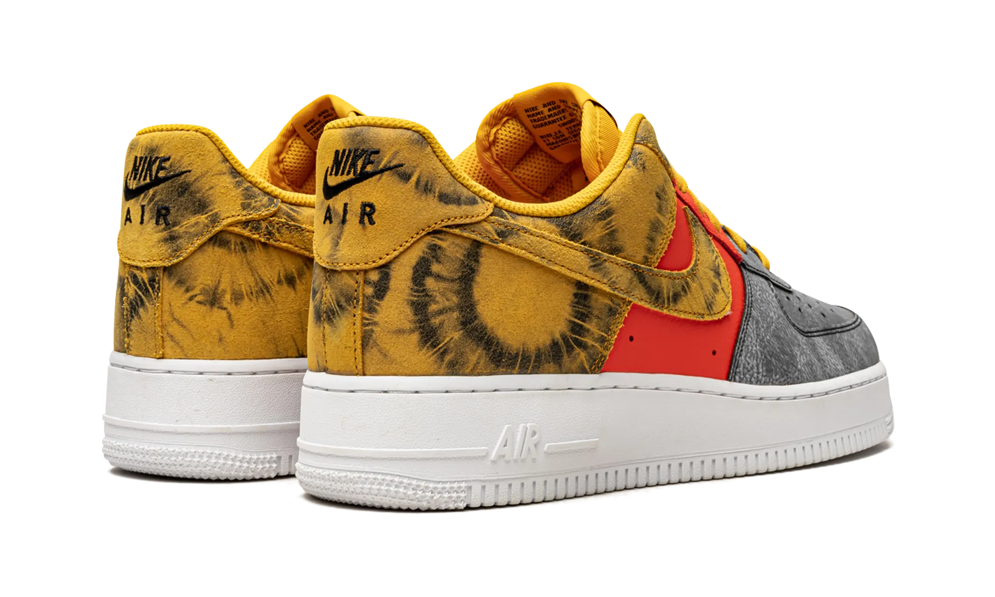 Quick Step Air Force 1 '07 LV8 "Dark Sulphur Tie-Dye"