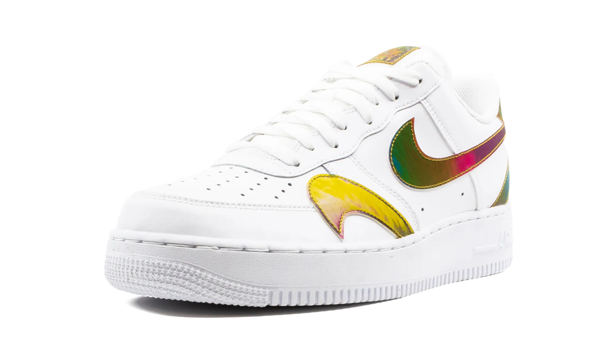Tear Resistant Fabric Airflow Mesh Panels Air Force 1 '07 LV8 "Misplaced Swoosh"