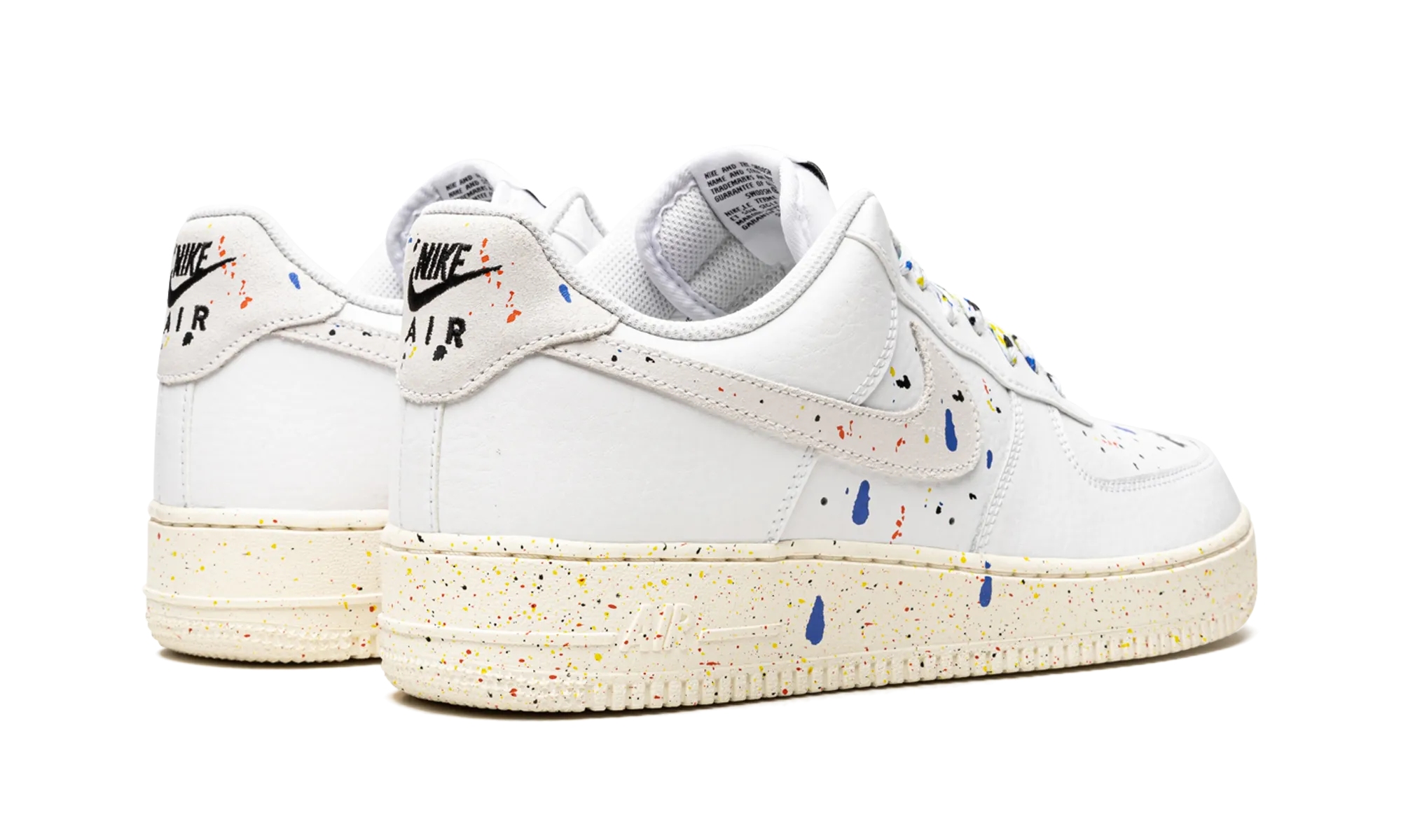 Air Force 1 '07 LV8 "Paint Splatter" Seismic Pads All Day Comfort