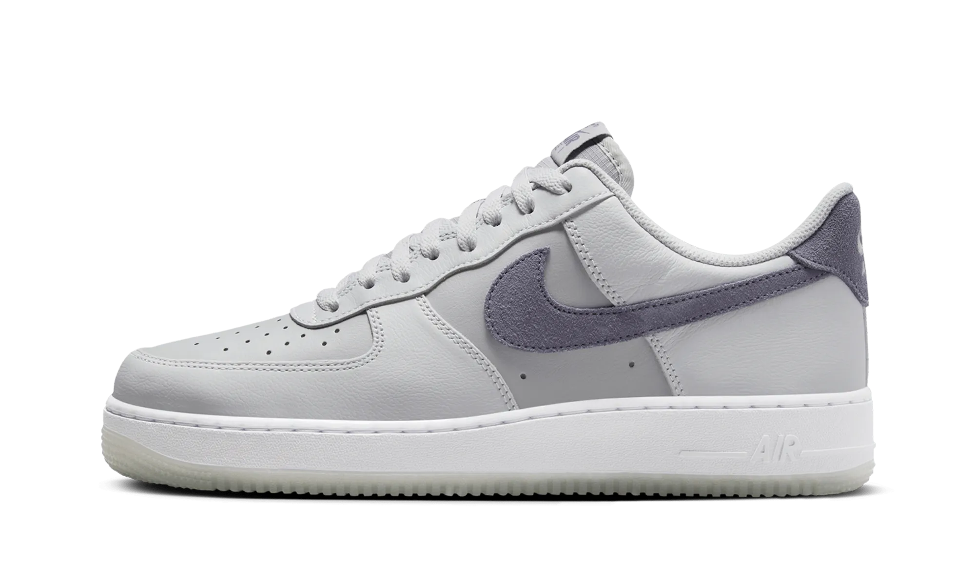 Adaptive Flex Notches Air Force 1 '07 LV8 "Pure Platinum / Light Carbon"