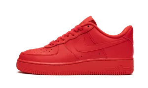 Quick Dry Fabric Traction Grip Air Force 1 '07 LV8 "Triple Red"