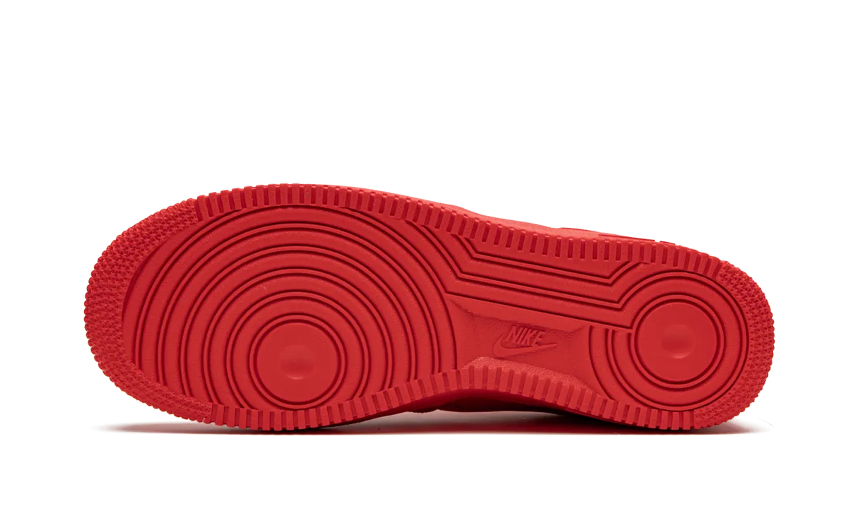 Air Force 1 '07 LV8 "Triple Red" Breathable Tongue Grip Enhancement