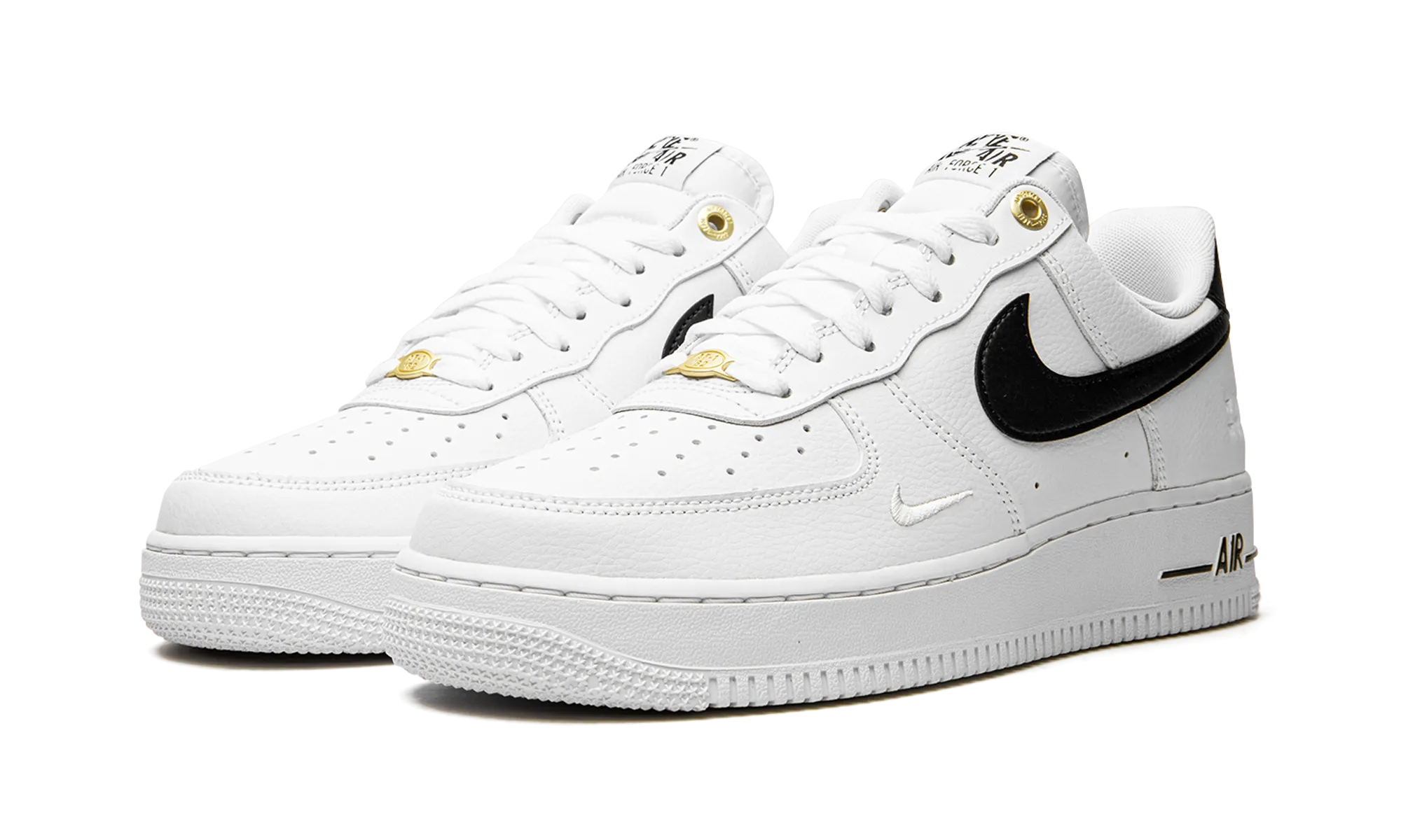 Soft Walk Long Wear Air Force 1 ??07 LV8 "White / Black"