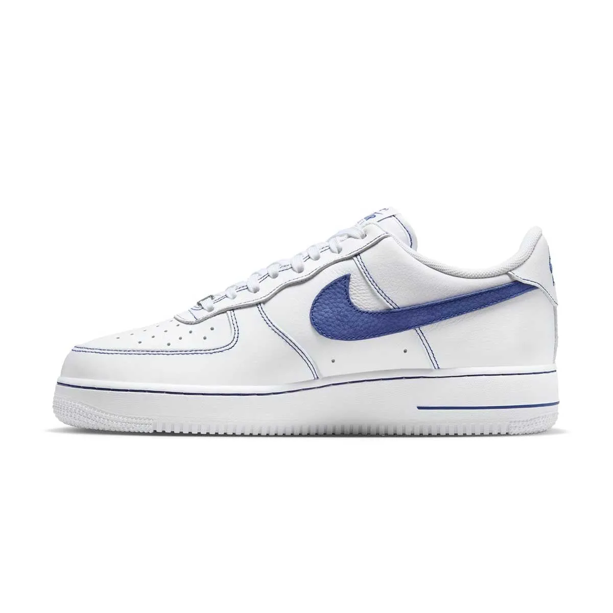 Air Force 1 '07 LV8 'White Deep Royal Blue' Flattering wear least breathable