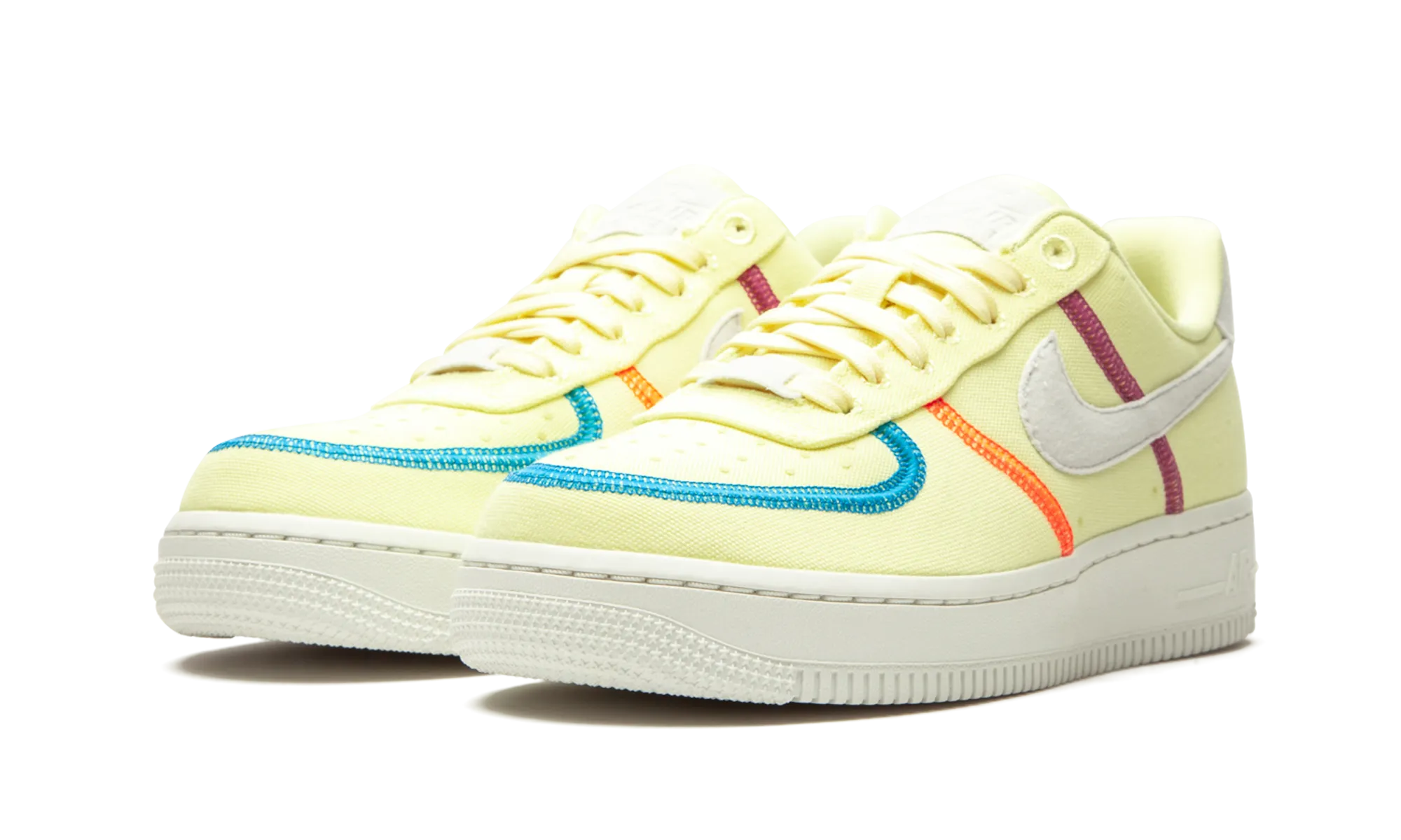 perforated upper Arch Stabilizer System AIR FORCE 1 '07 LX MNS WMNS "Life Lime"