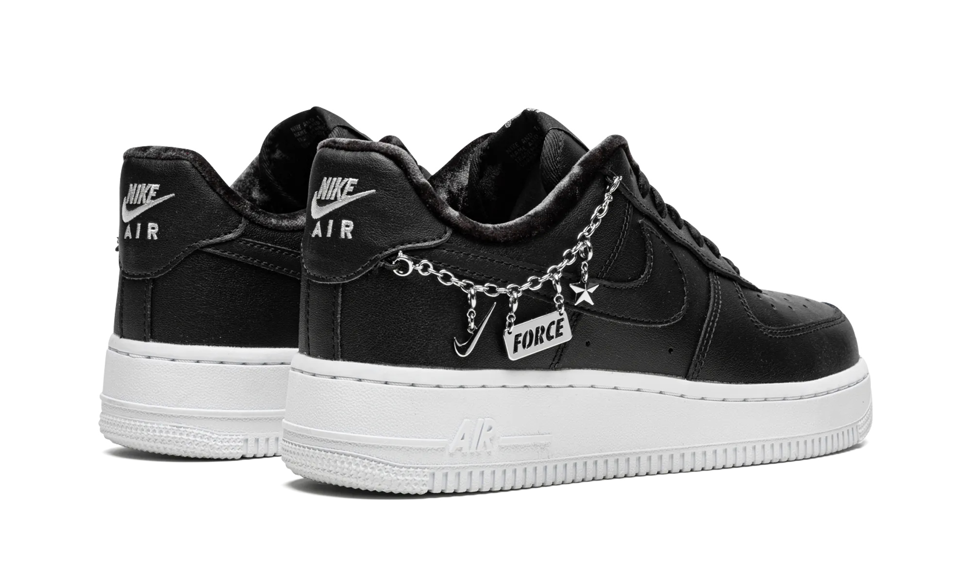 AIR FORCE 1 '07 LX MNS WMNS "Lucky Charms - Black" shape fit