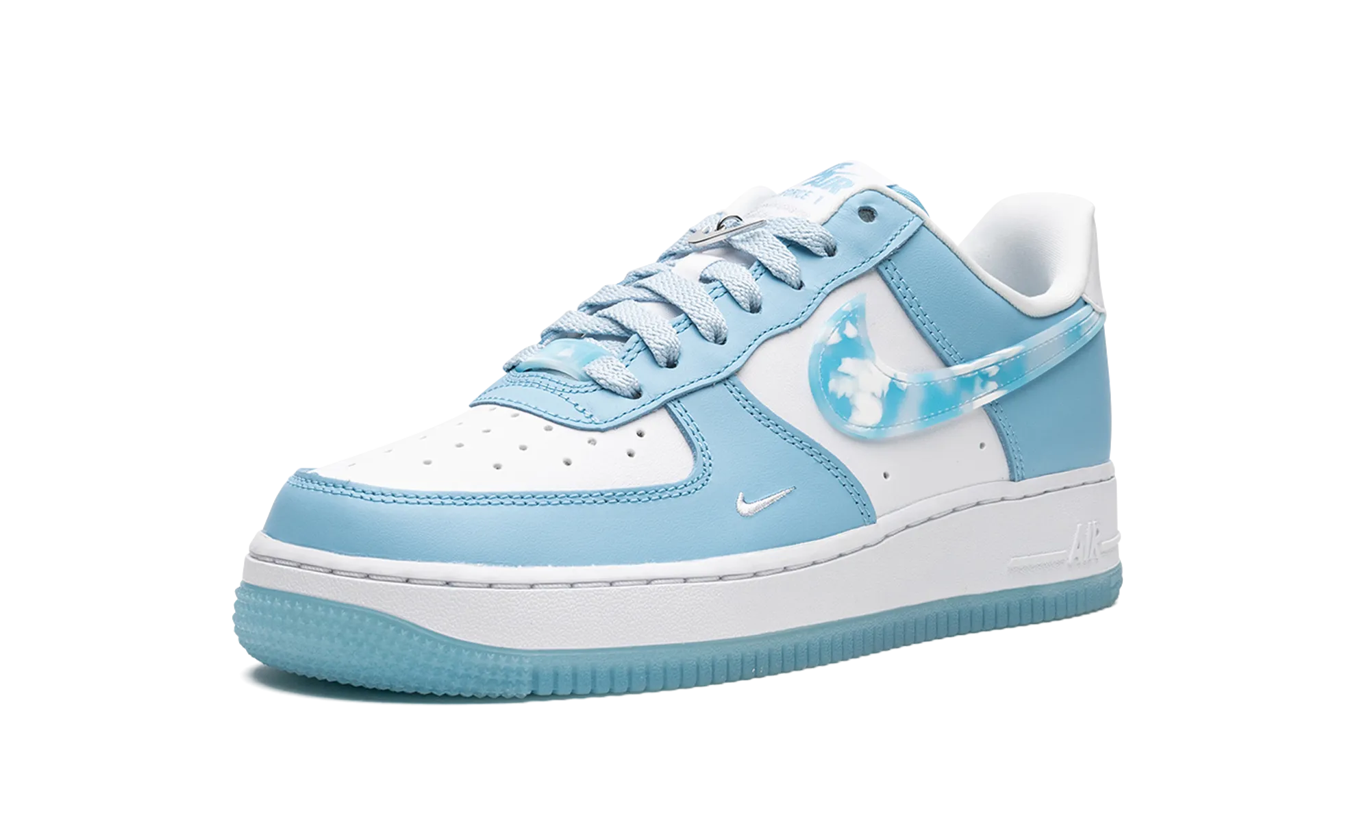 Gel Cushioning Layered Cushioning System AIR FORCE 1 '07 LX MNS WMNS "Nail Art White Blue"