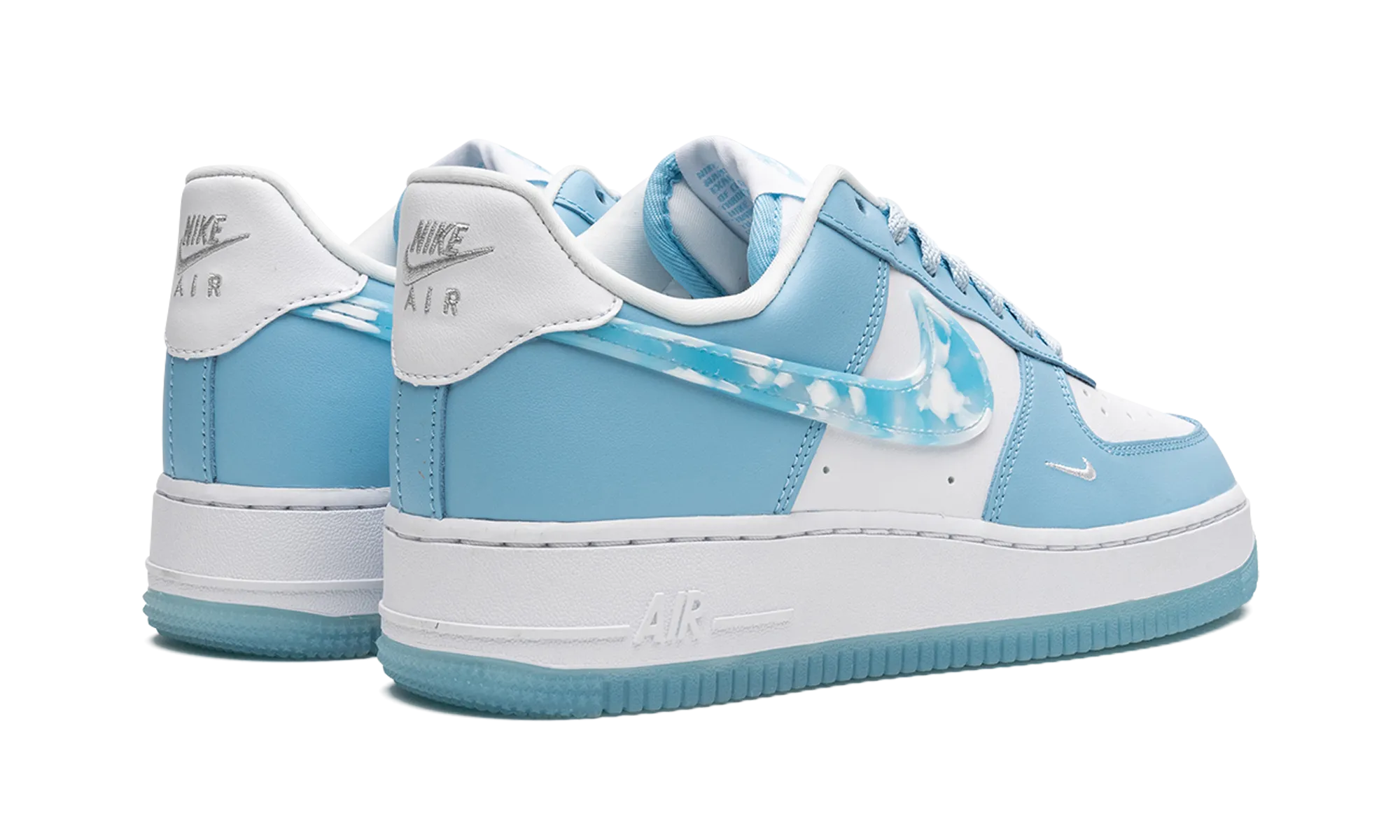 Sculpted wear AIR FORCE 1 '07 LX MNS WMNS "Nail Art White Blue"