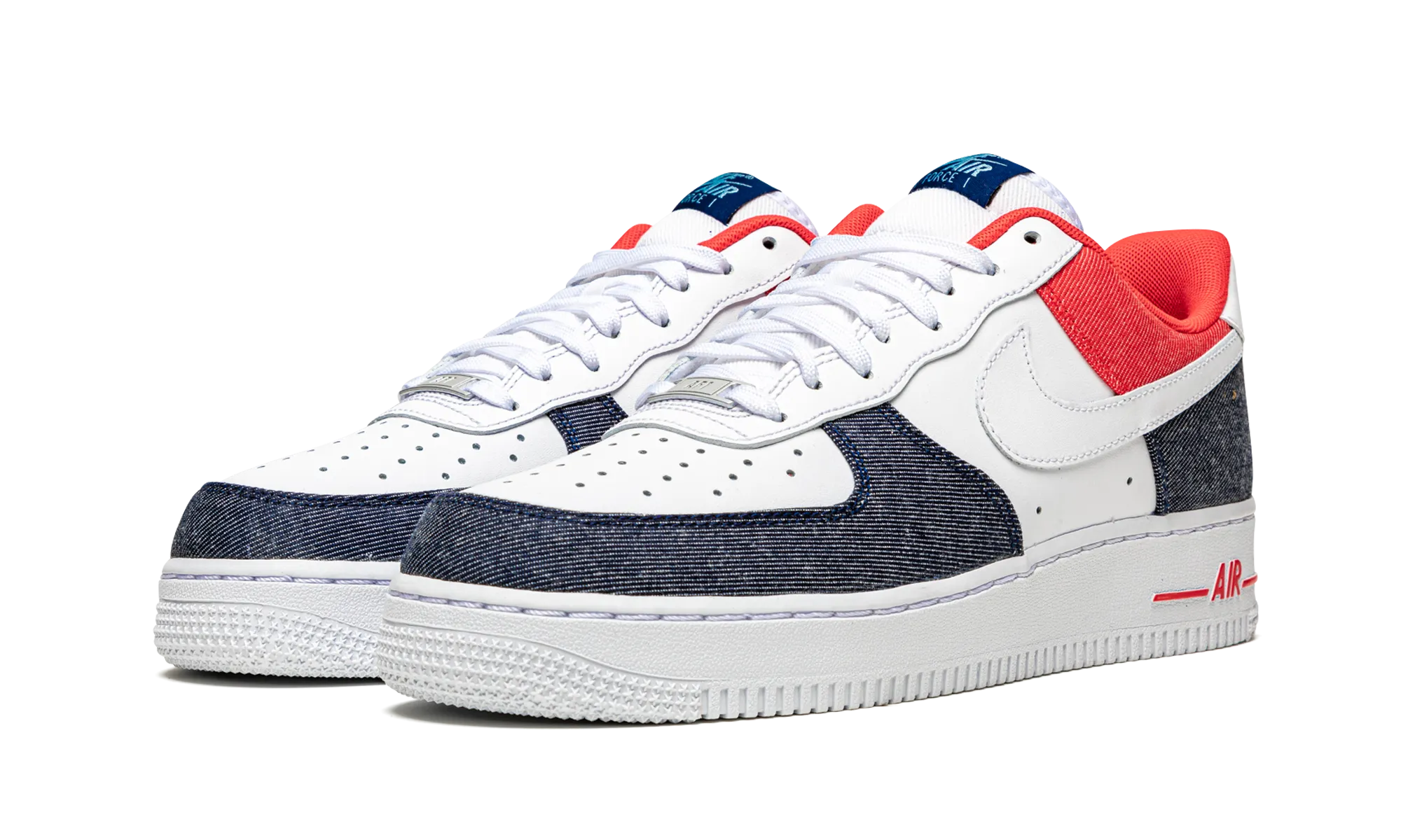 Premium Comfort Easy On And Off Air Force 1 '07 LX "USA Denim"