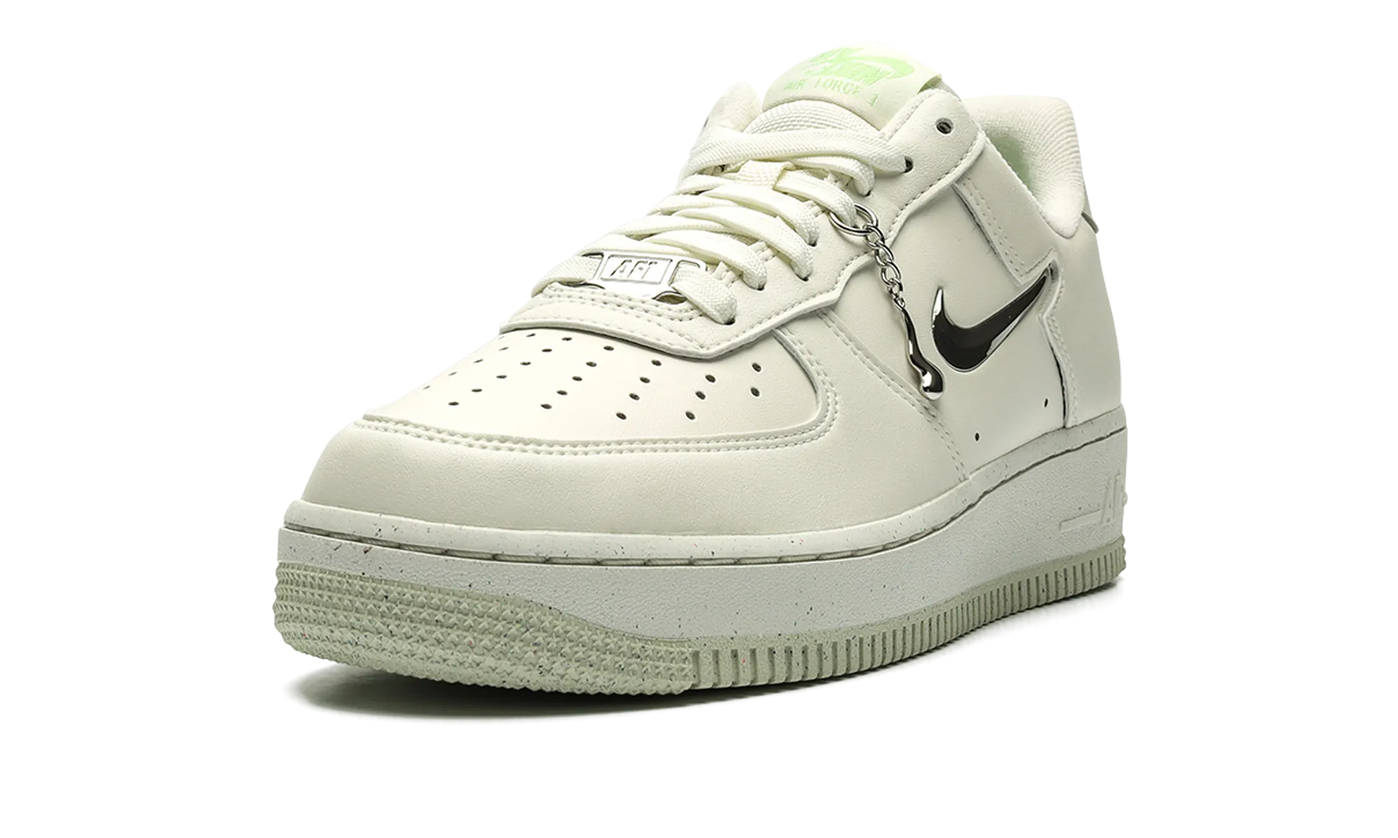 Air Force 1 '07 Next Nature SE WMNS "Liquid Metal" Flex Groove Engineering Step Comfort
