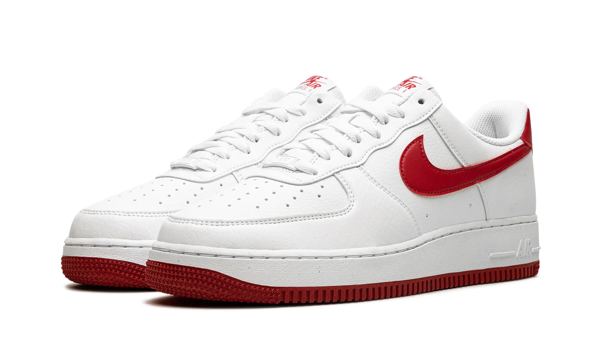 Air Force 1 '07 Next Nature WMNS "White Gym Red" Padded Feel Street Touch