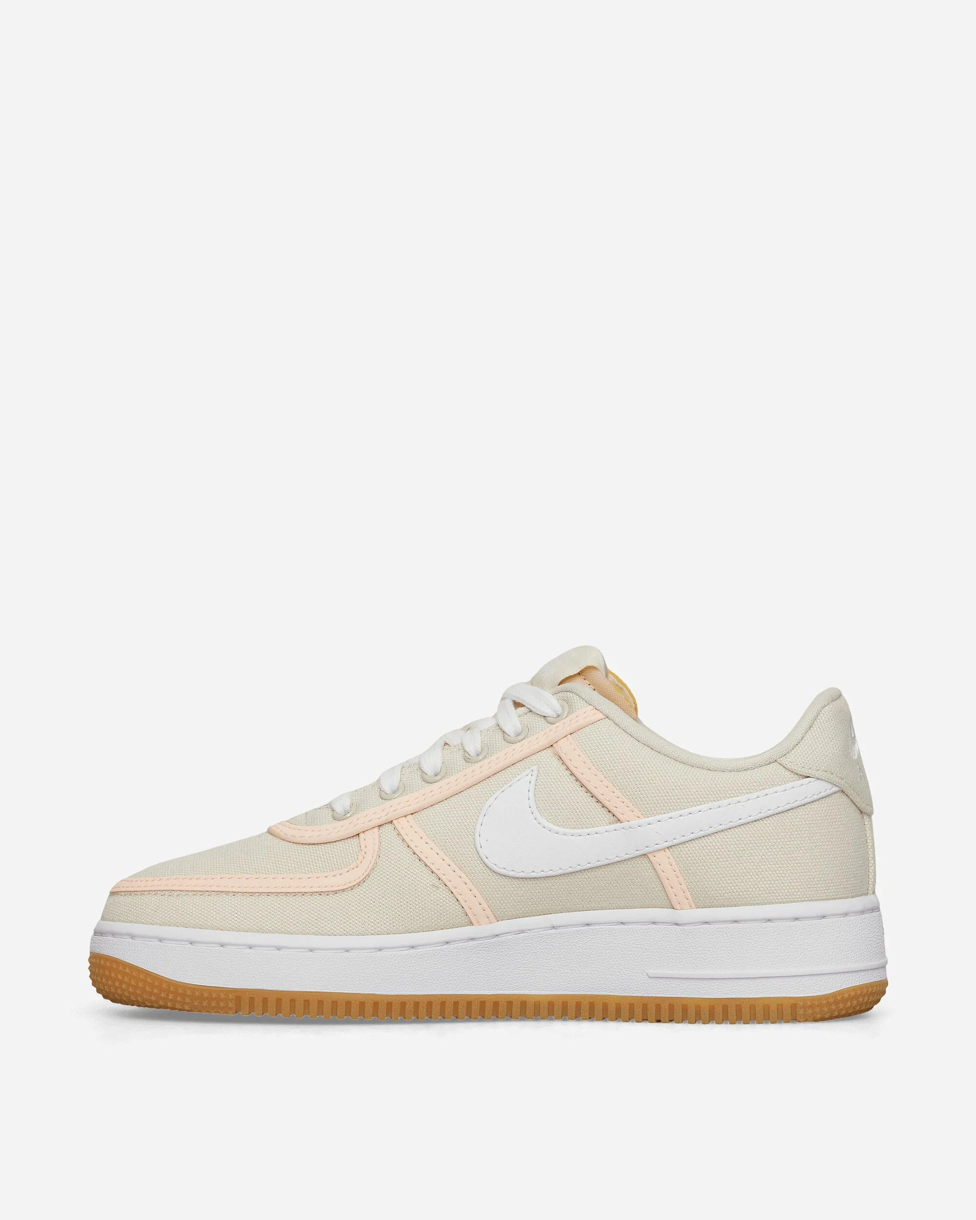 Enhanced Stability Quick lace Air Force 1 '07 PRM Sneakers Light Cream