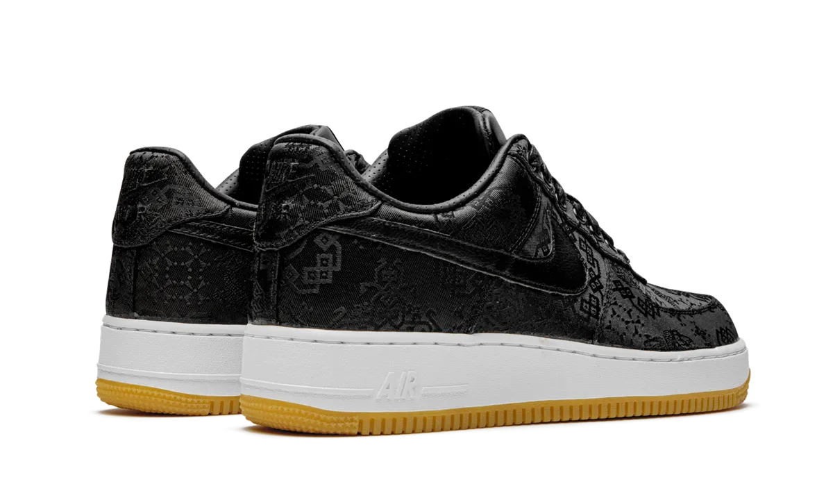 Air Force 1 07 "Clot x Fragment - Black Silk" Daily Commuting Air Cushioned Sole