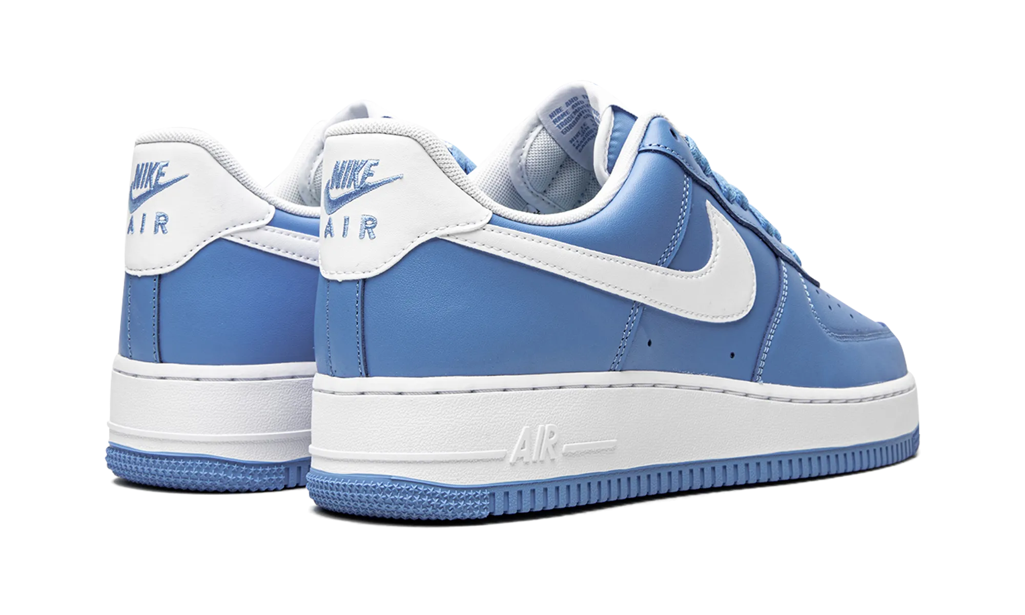 AIR FORCE 1 '07 "UNC" High Arch Shock absorption system