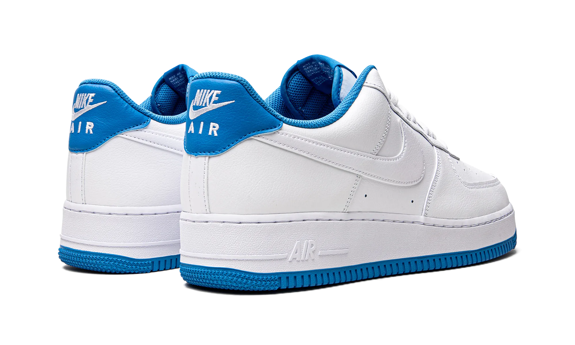 Air Force 1 '07 "White / Light Photo Blue" Go Further Sleek Shape