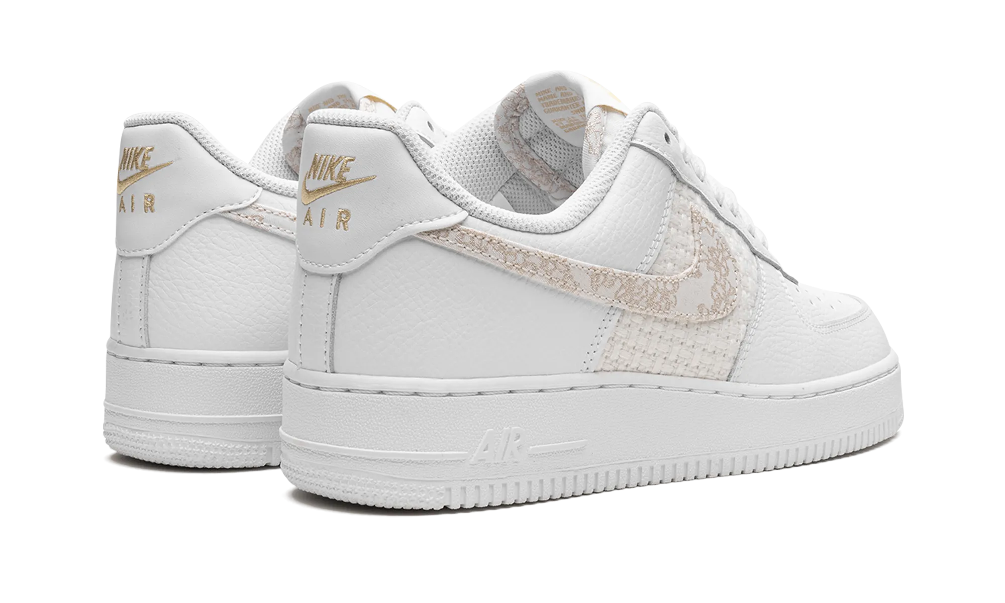 AIR FORCE 1 '07 SE MNS WMNS "Flower Swoosh" Streetwear Style