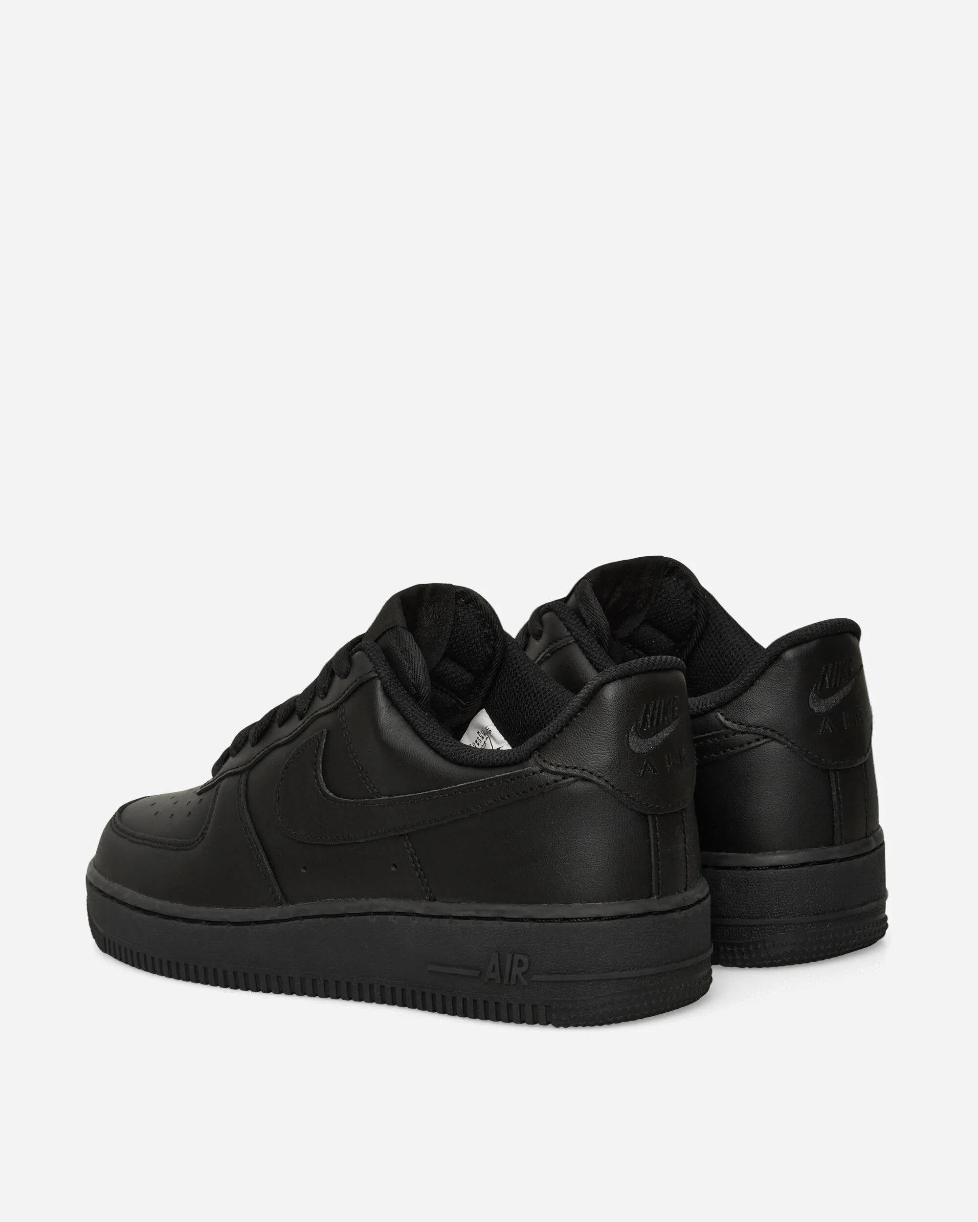 Soft-touch design Thermoplastic Heel Cup Air Force 1 '07 Sneakers Black