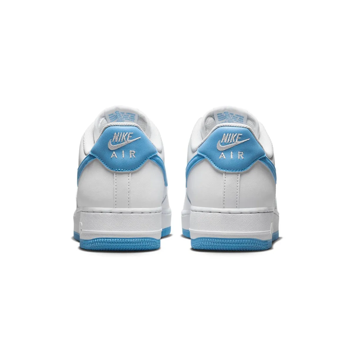 Air Force 1 ??07 'White University Blue' zipper Supportive touch