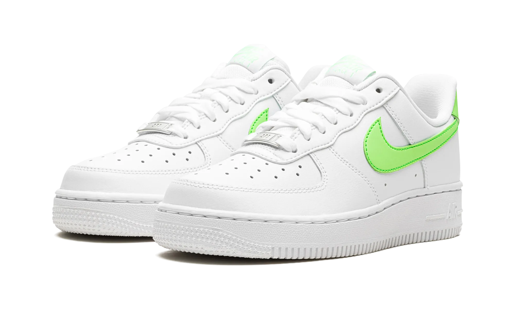 AIR FORCE 1 '07 WMNS "LIME GREEN" Soft Cushioning Fashion Forward