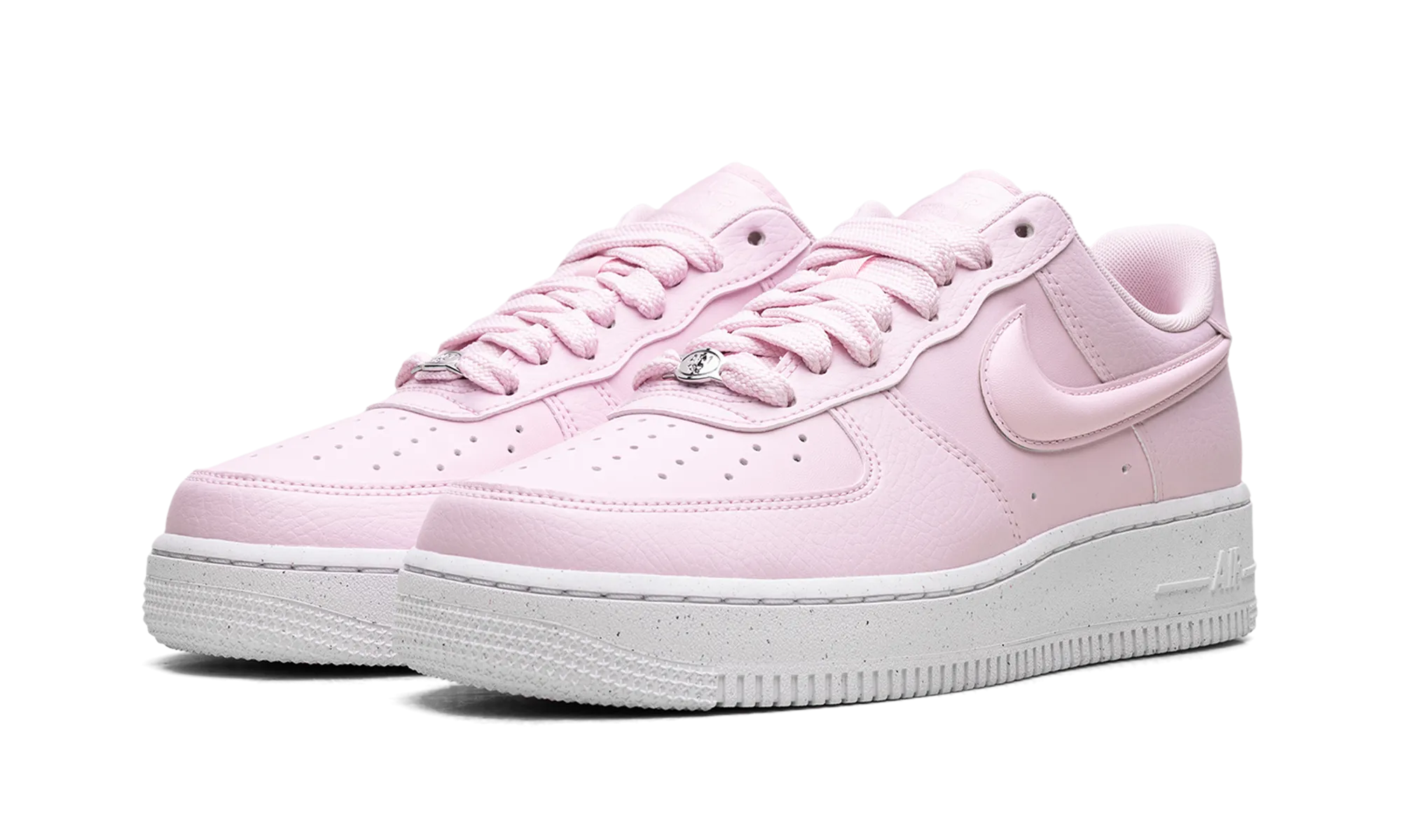 AIR FORCE 1 '07 WMNS "Pink Foam" Distinctive cushioning