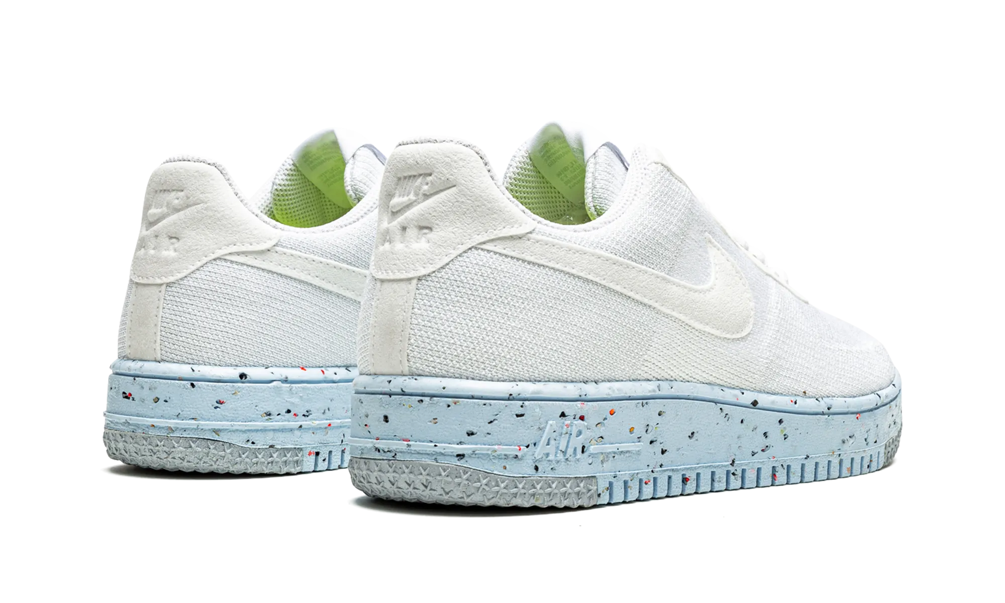 Impact-absorbing AIR FORCE 1 CRATER FLYKNI MNS WMNS "White"