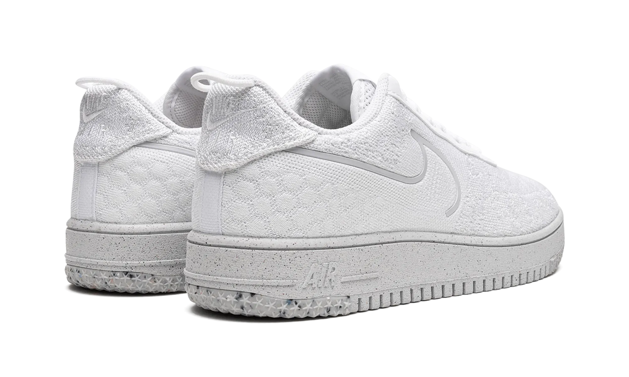 Indoor Wear Flexible Arch Air Force 1 CRATER FLYKNIT NN "Whiteout"