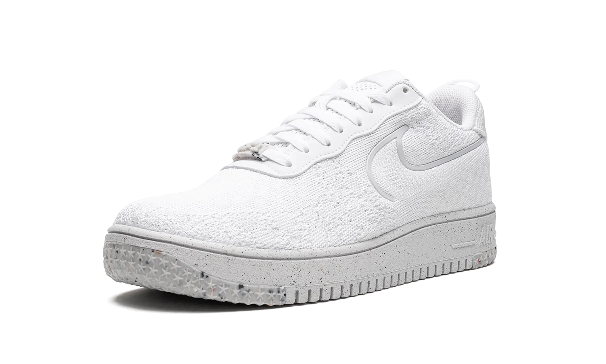 Air Force 1 CRATER FLYKNIT NN "Whiteout" Layered Midsole Construction Ultra Breathable