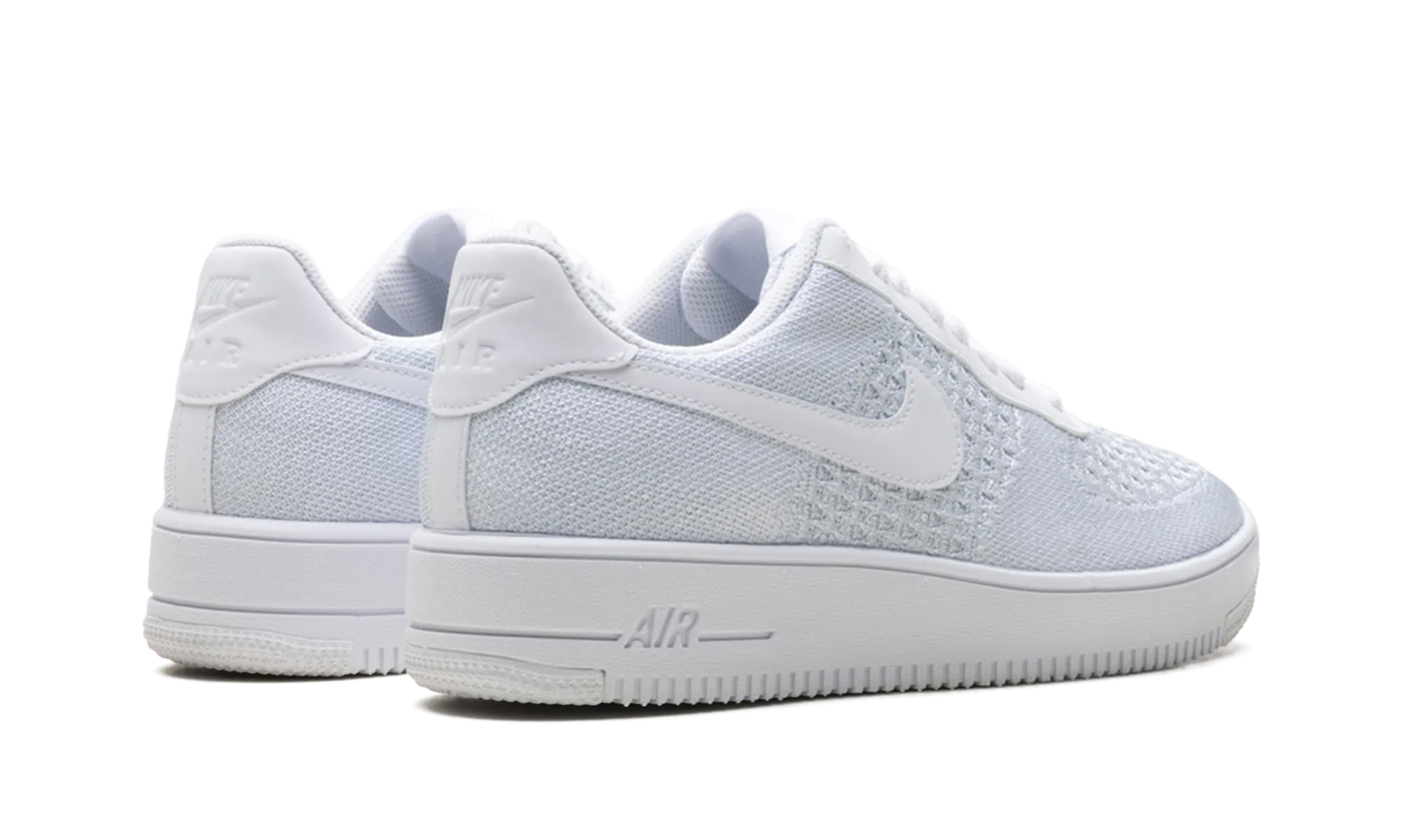 AIR FORCE 1 FLYKNIT LOW 2.0 "PURE PLATINUM" Contrasting Colors