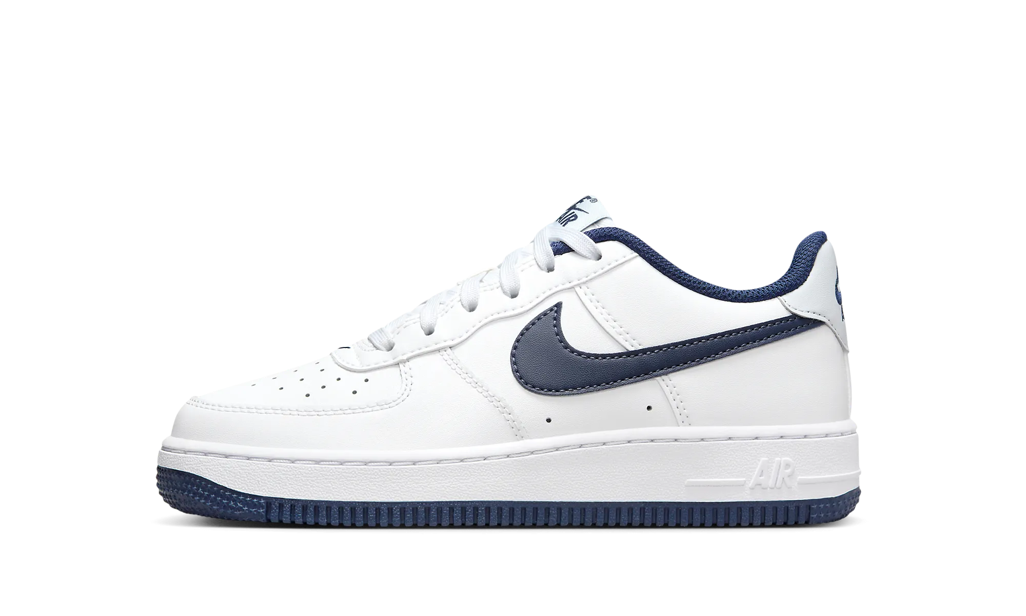 All Day Wear Season Ready Air Force 1 GS "NAVY SWOOSH"