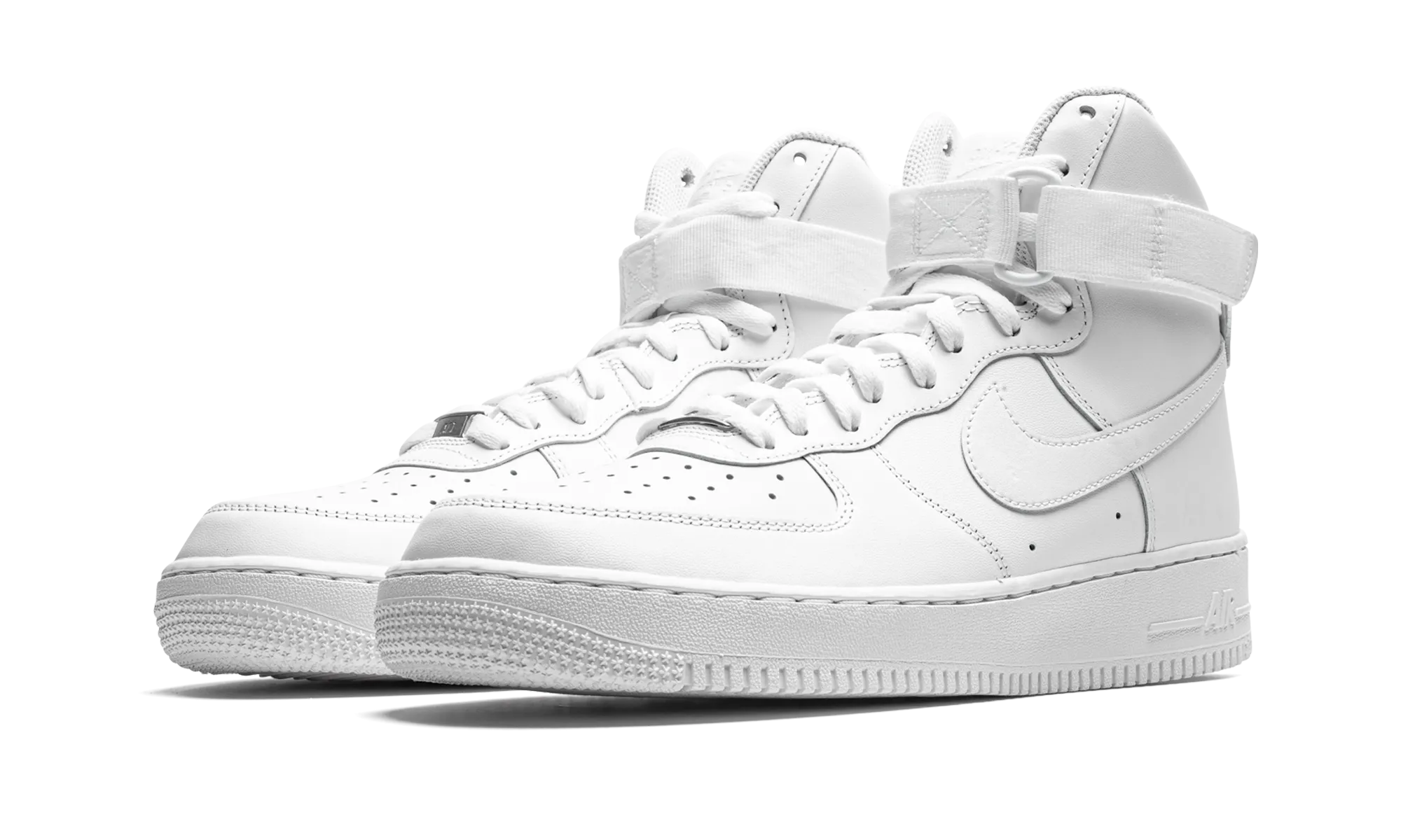 Air Force 1 High '07 "Triple White" Fashion Style Shock Diffusing Midsole