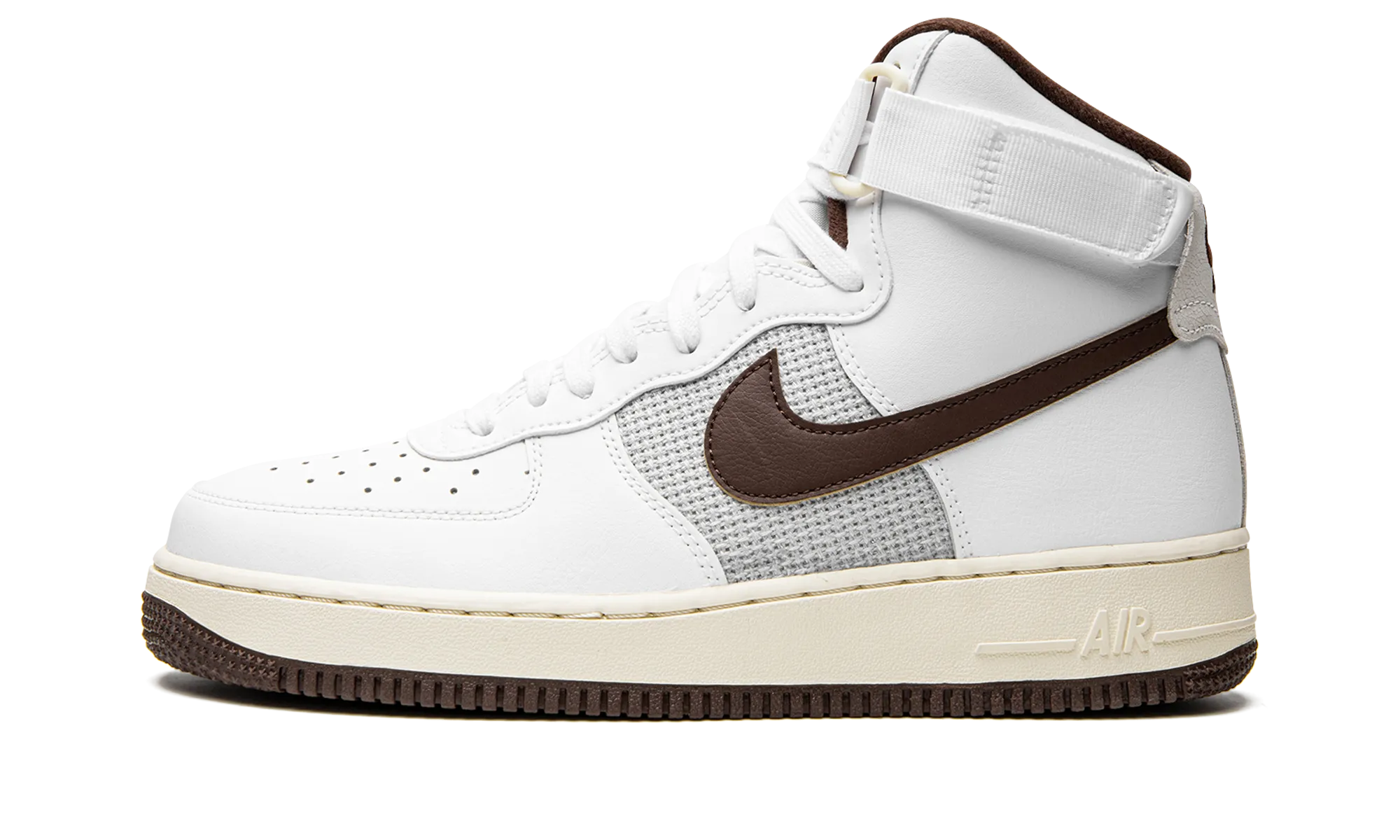 Air Force 1 High '07 "White Light Chocolate" Vertical Flex Channel